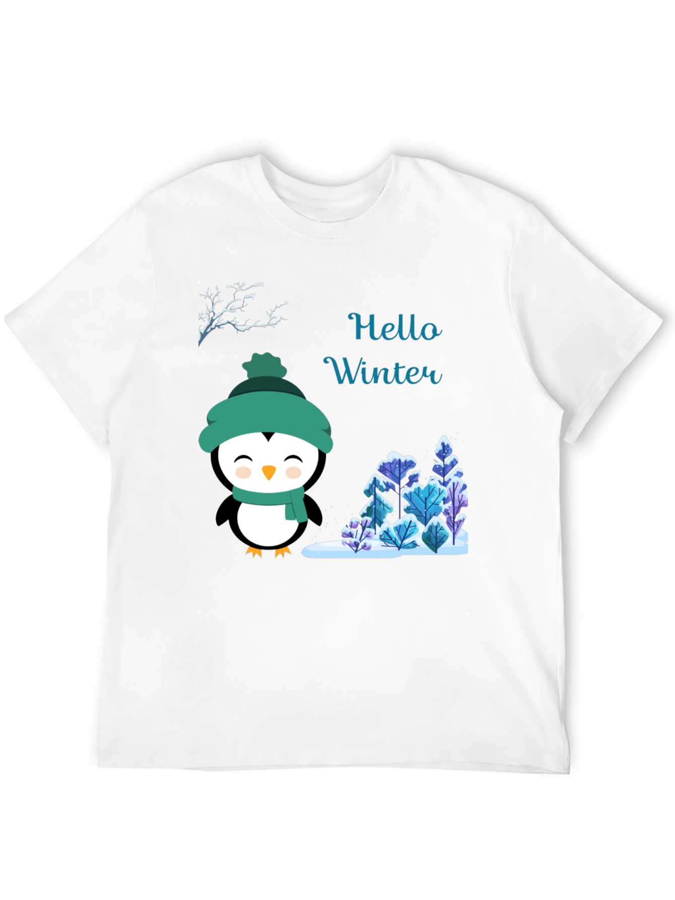 Winter Penguin Graphic Tee