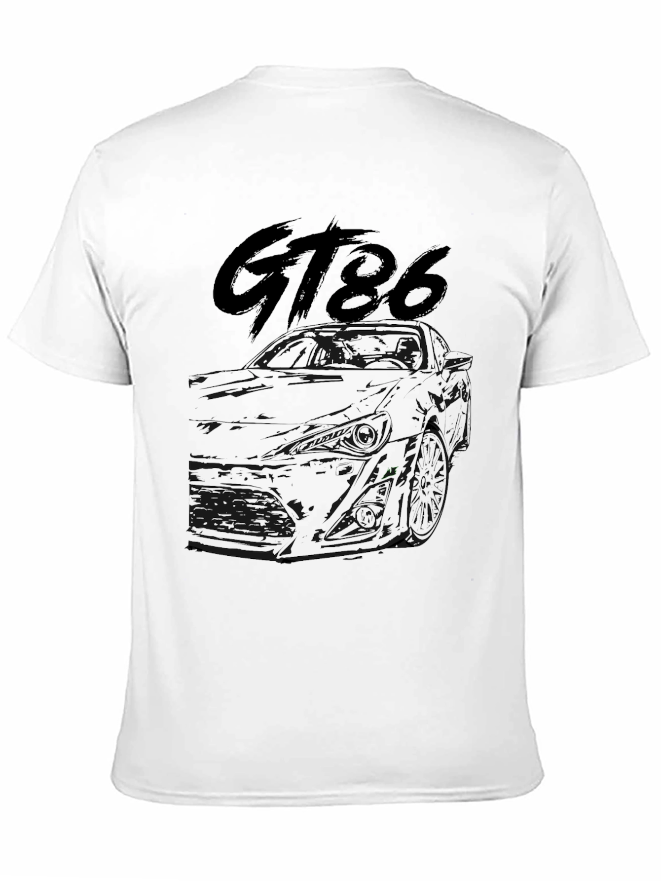 GT86 Graphic Tee - Black Car Enthusiast T-Shirt