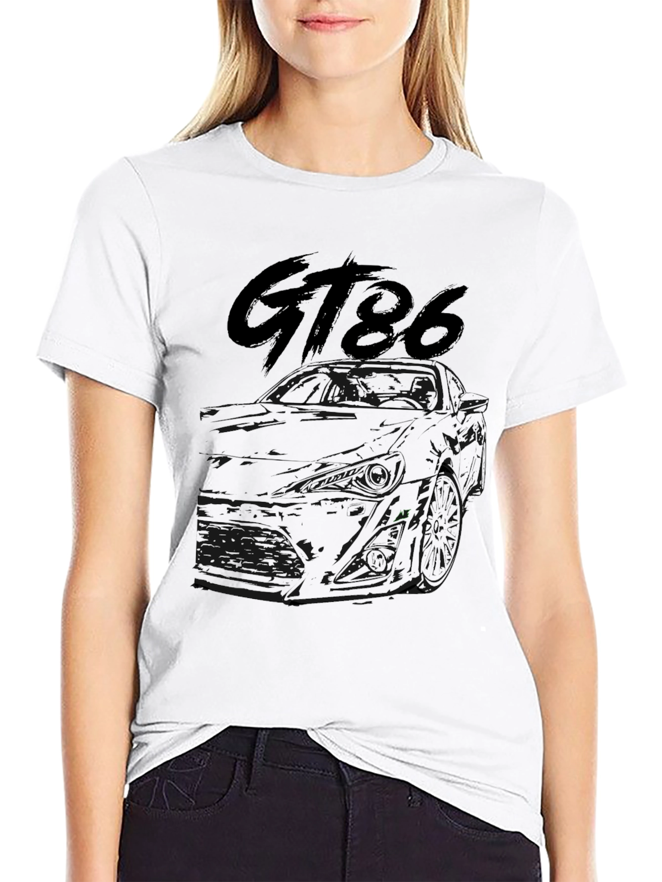 GT86 Graphic Tee - Black Car Enthusiast T-Shirt