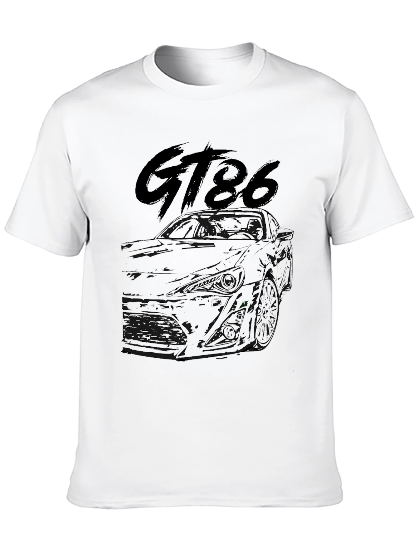 GT86 Graphic Tee - Black Car Enthusiast T-Shirt
