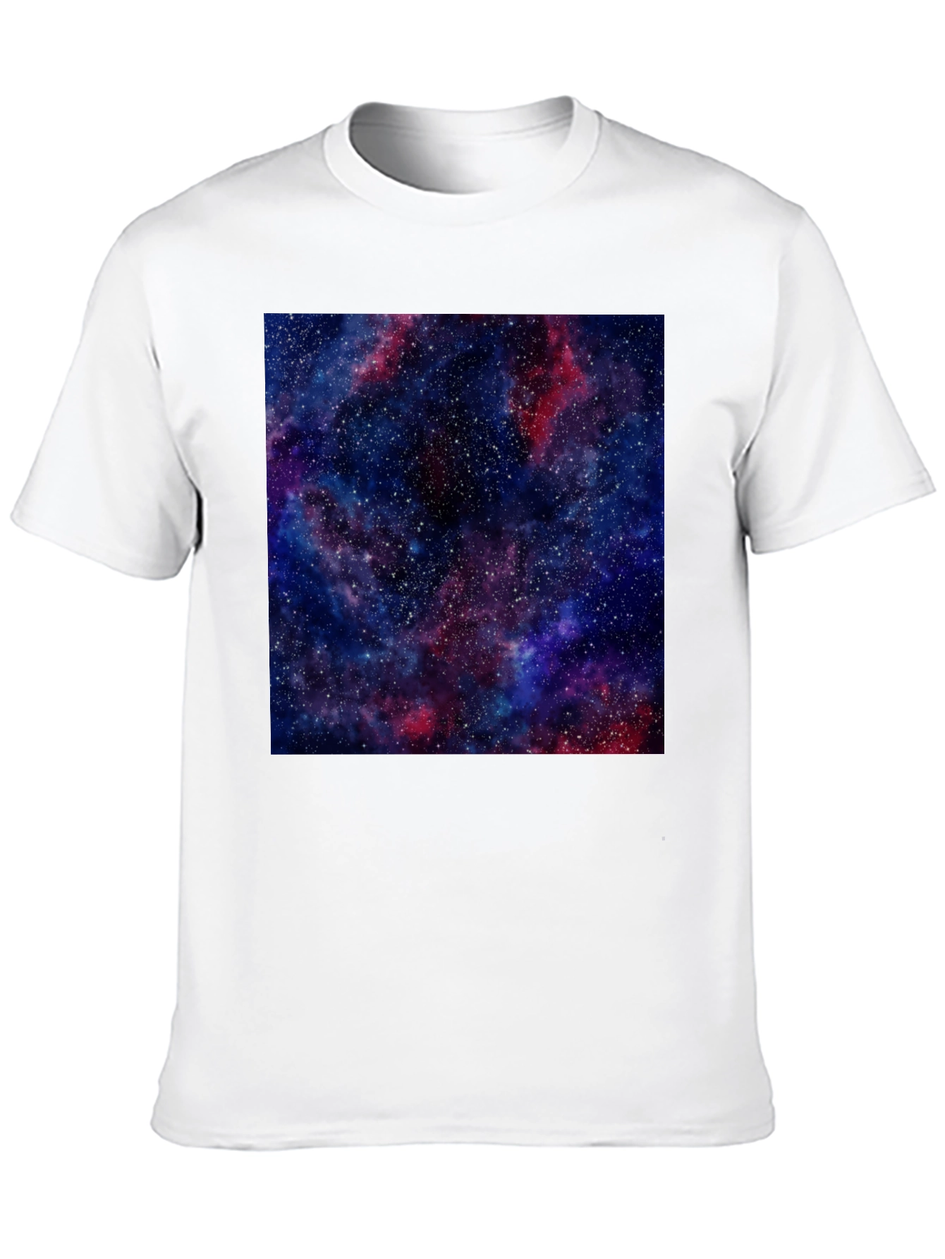 Nebula Print Black T-Shirt