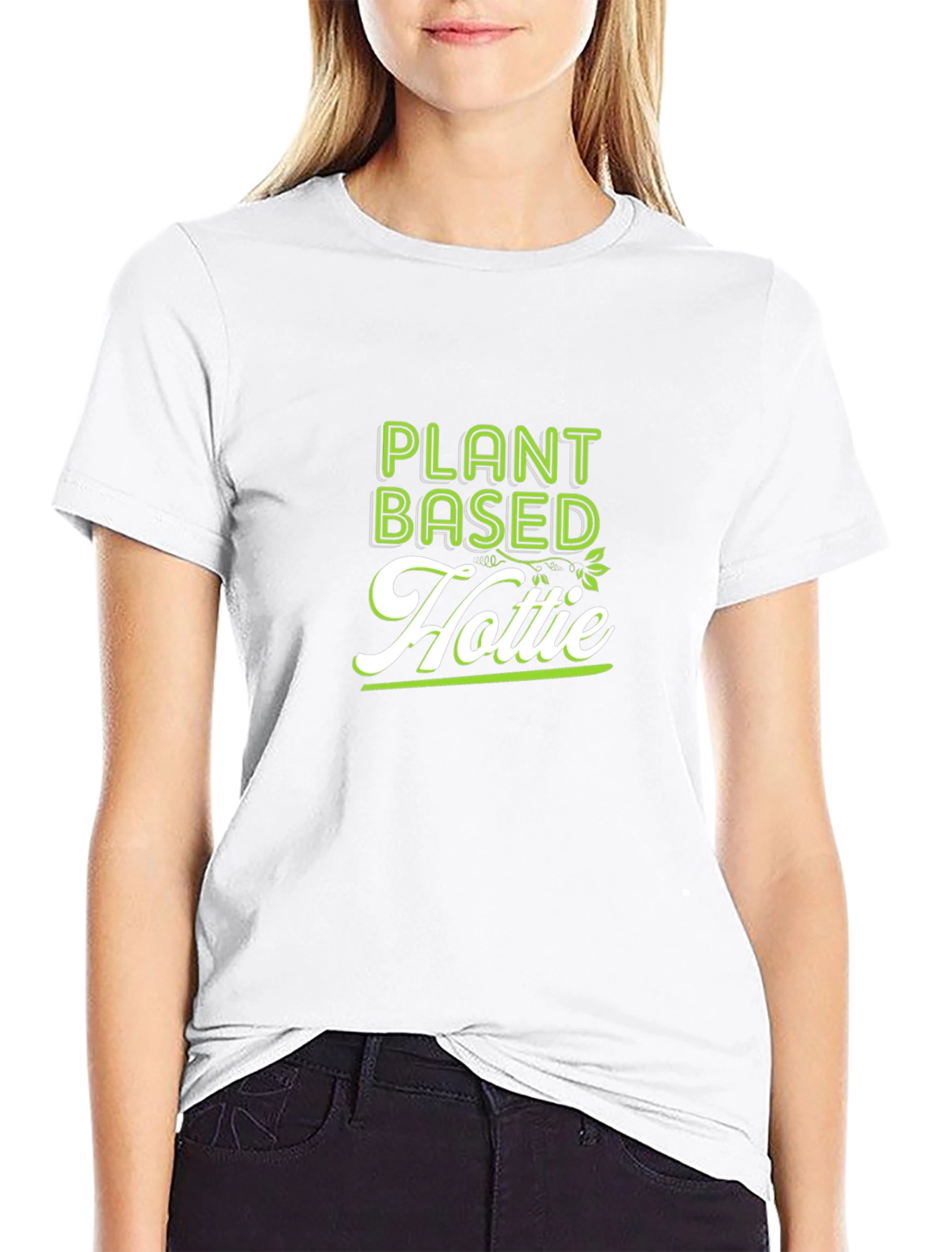 Plant Based Hottie T-Shirt - Black