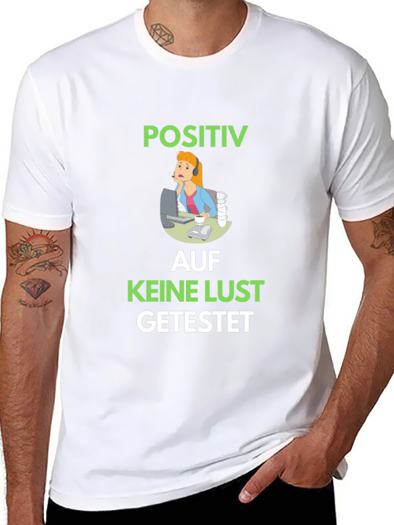Positiv Auf Keine Lust Getestet Graphic Tee