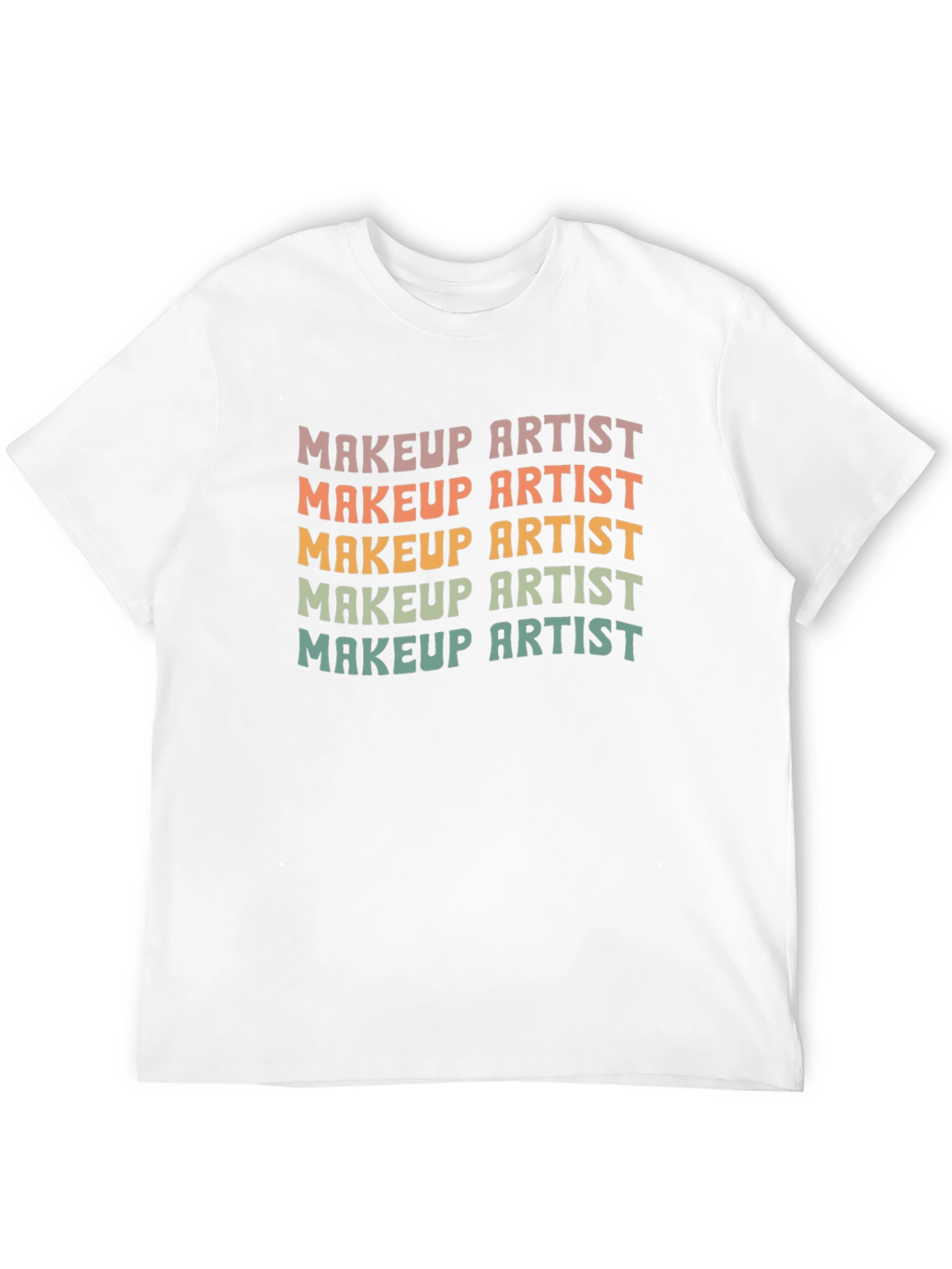 Makeup Artist Retro T-Shirt