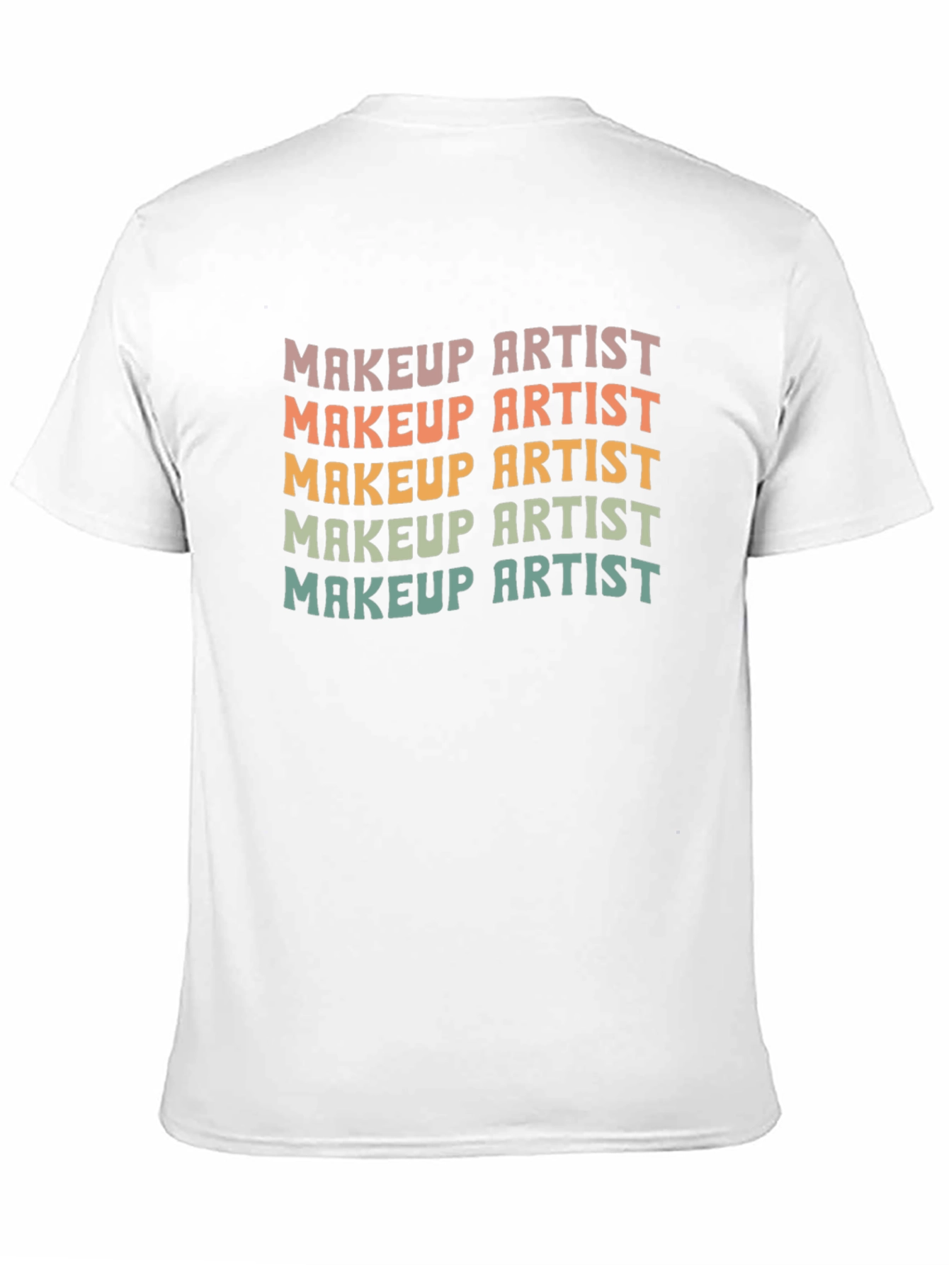Makeup Artist Retro T-Shirt
