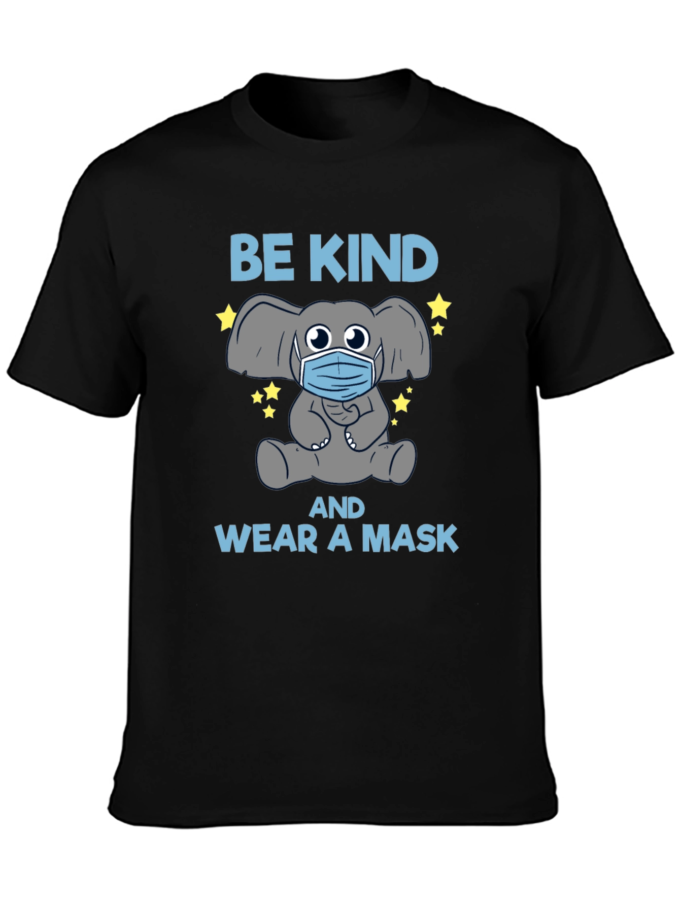 Be Kind Wear a Mask Graphic T-Shirt