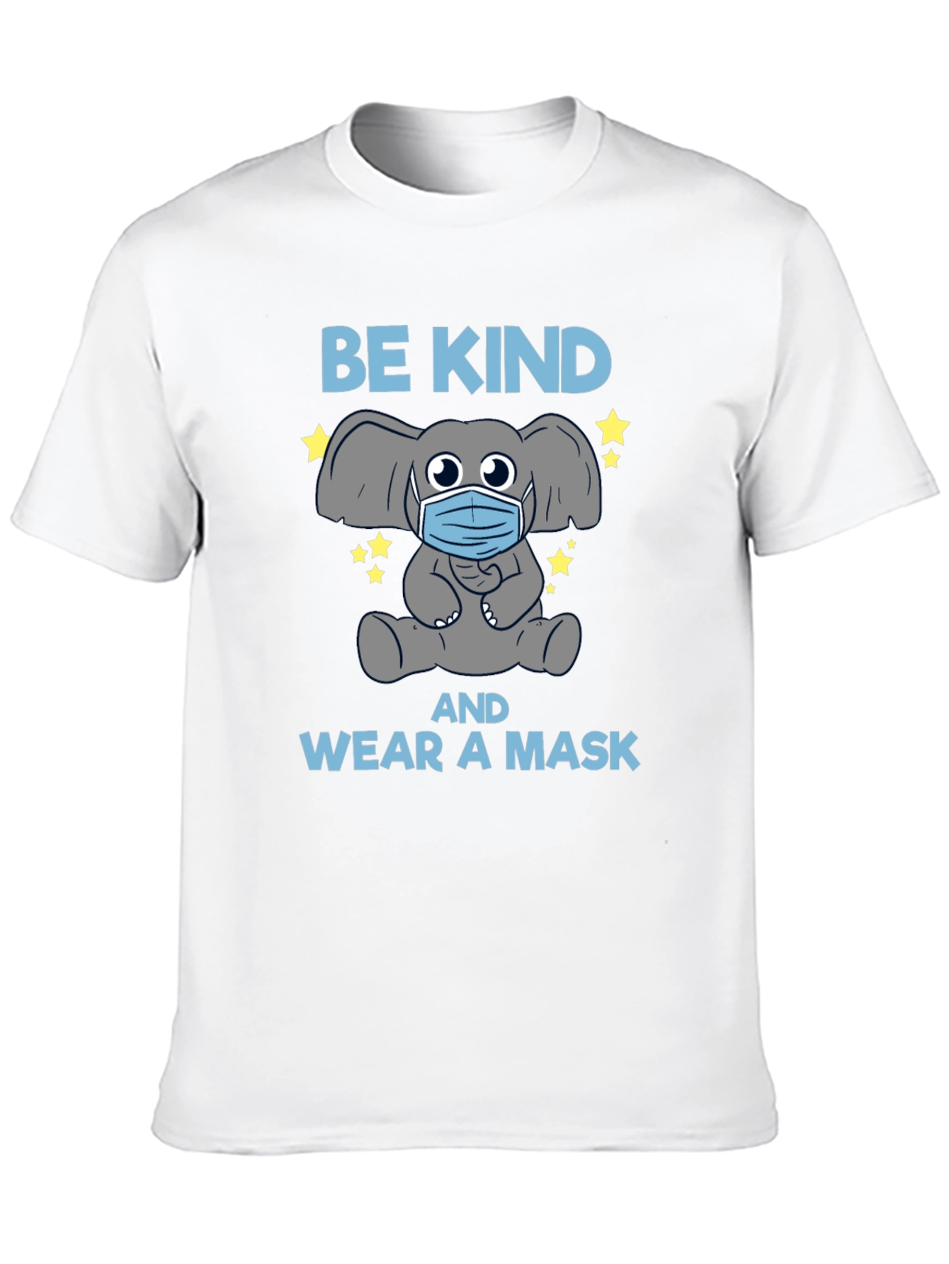 Be Kind Wear a Mask Graphic T-Shirt