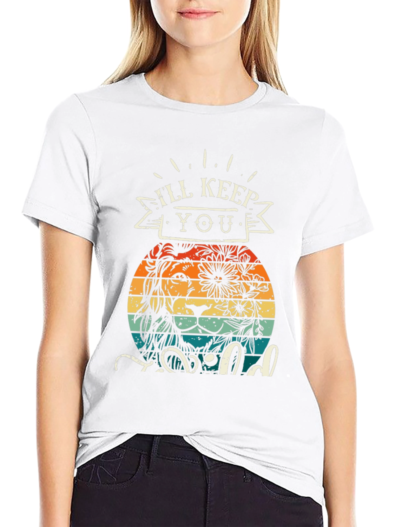 Ill Keep You Wild T-Shirt Lion Design
