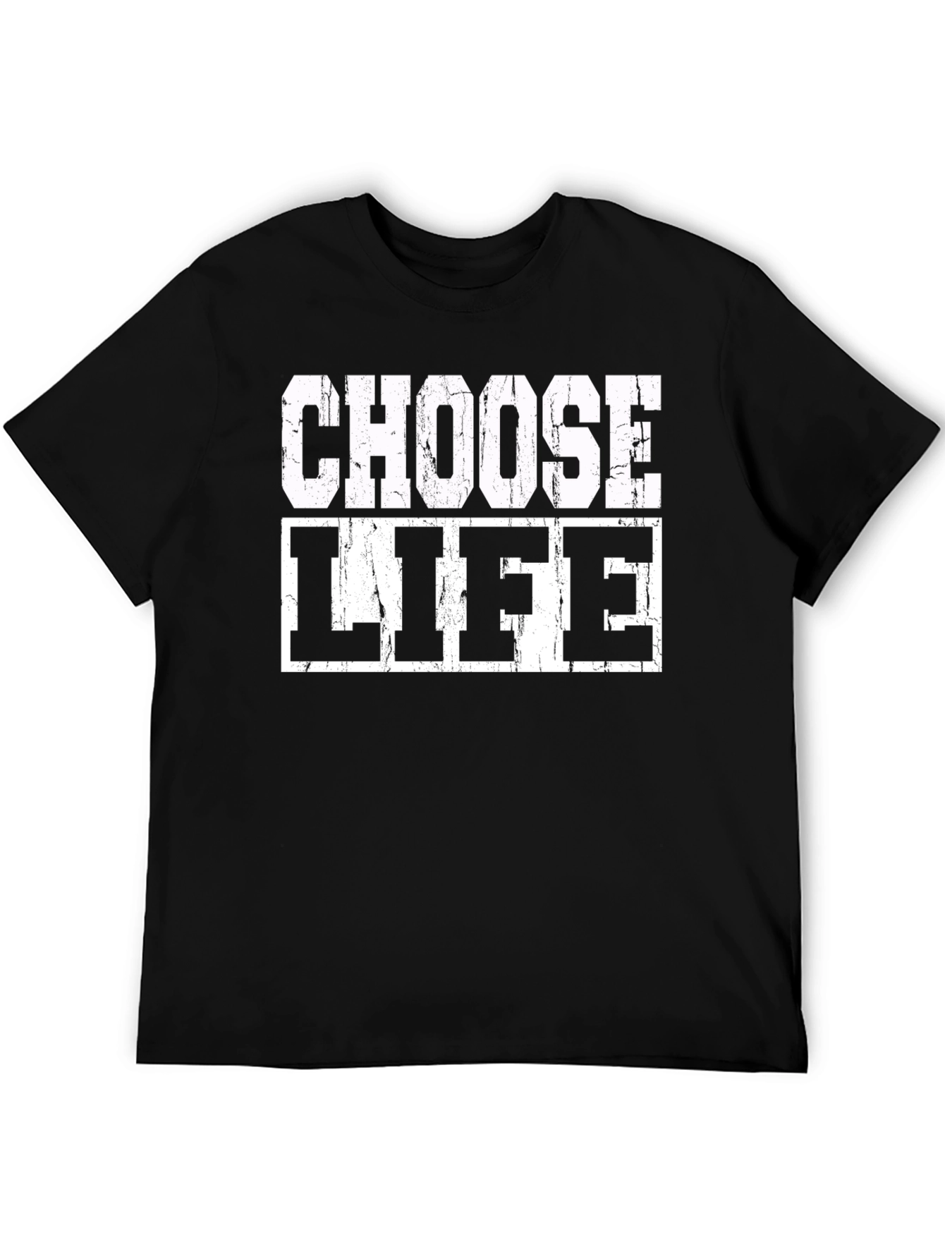 Choose Life Graphic Tee - Bold Statement T-Shirt