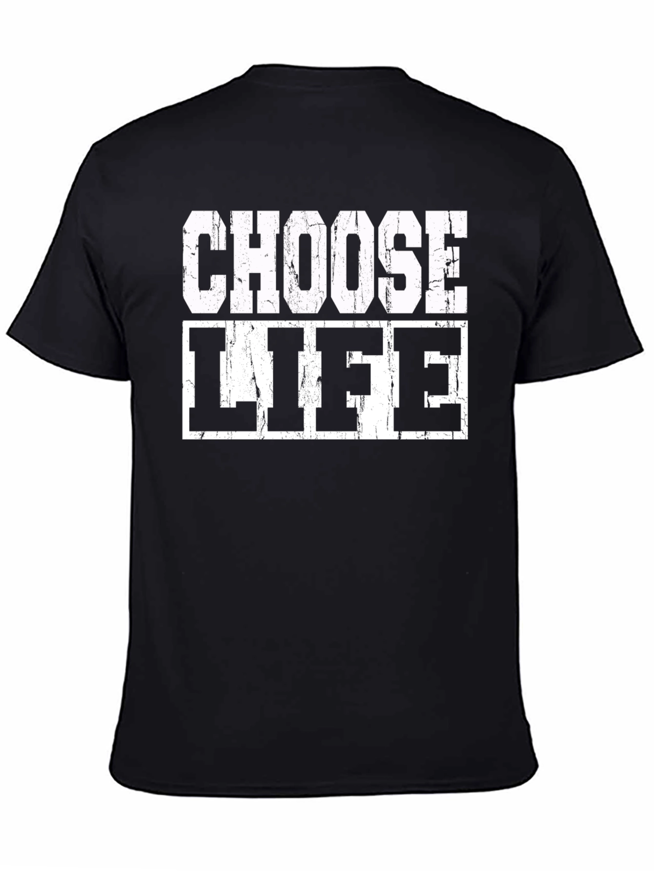 Choose Life Graphic Tee - Bold Statement T-Shirt