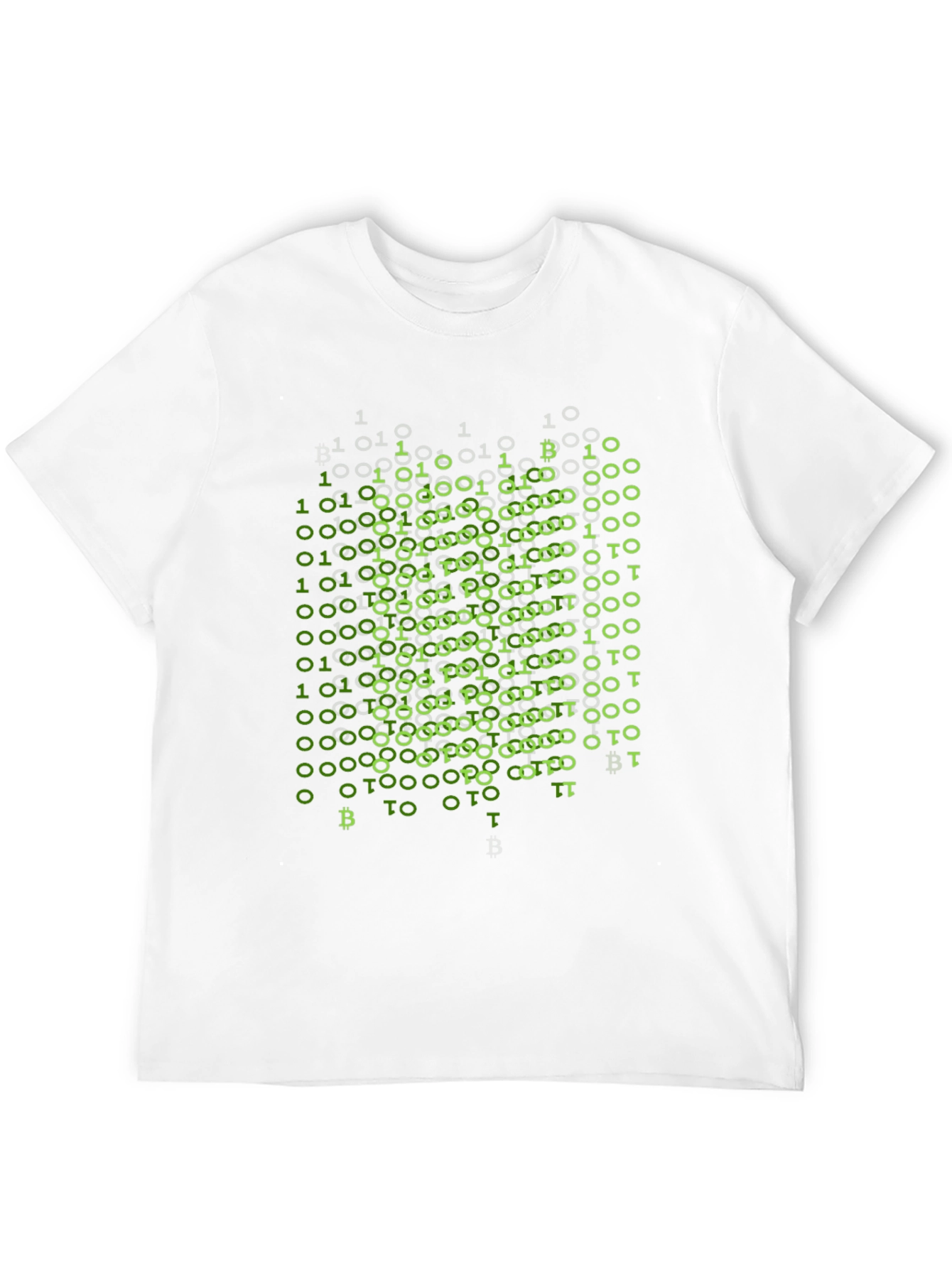 Binary Bitcoin T-Shirt - Crypto Style