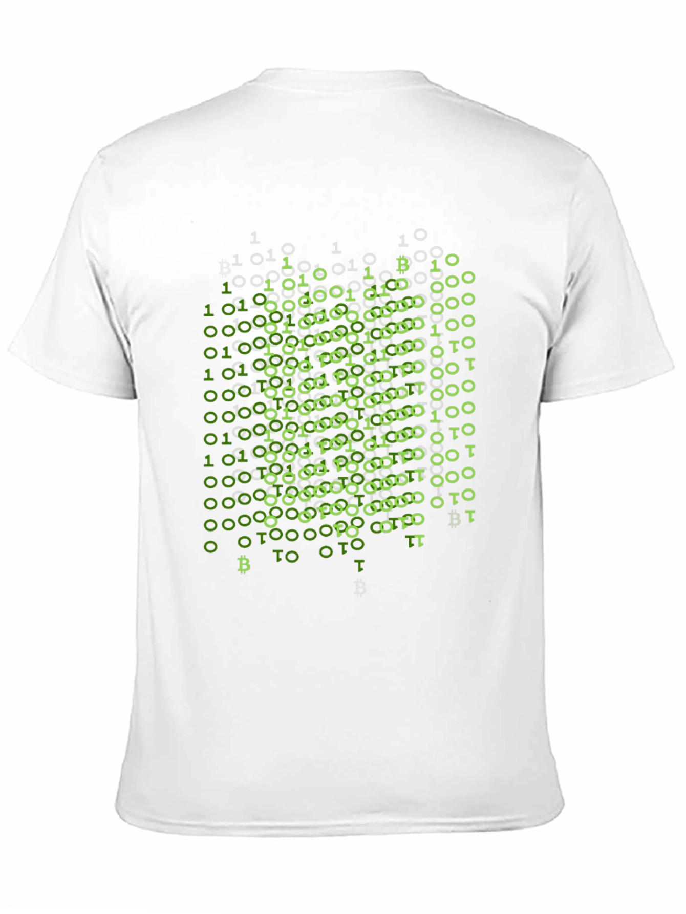 Binary Bitcoin T-Shirt - Crypto Style