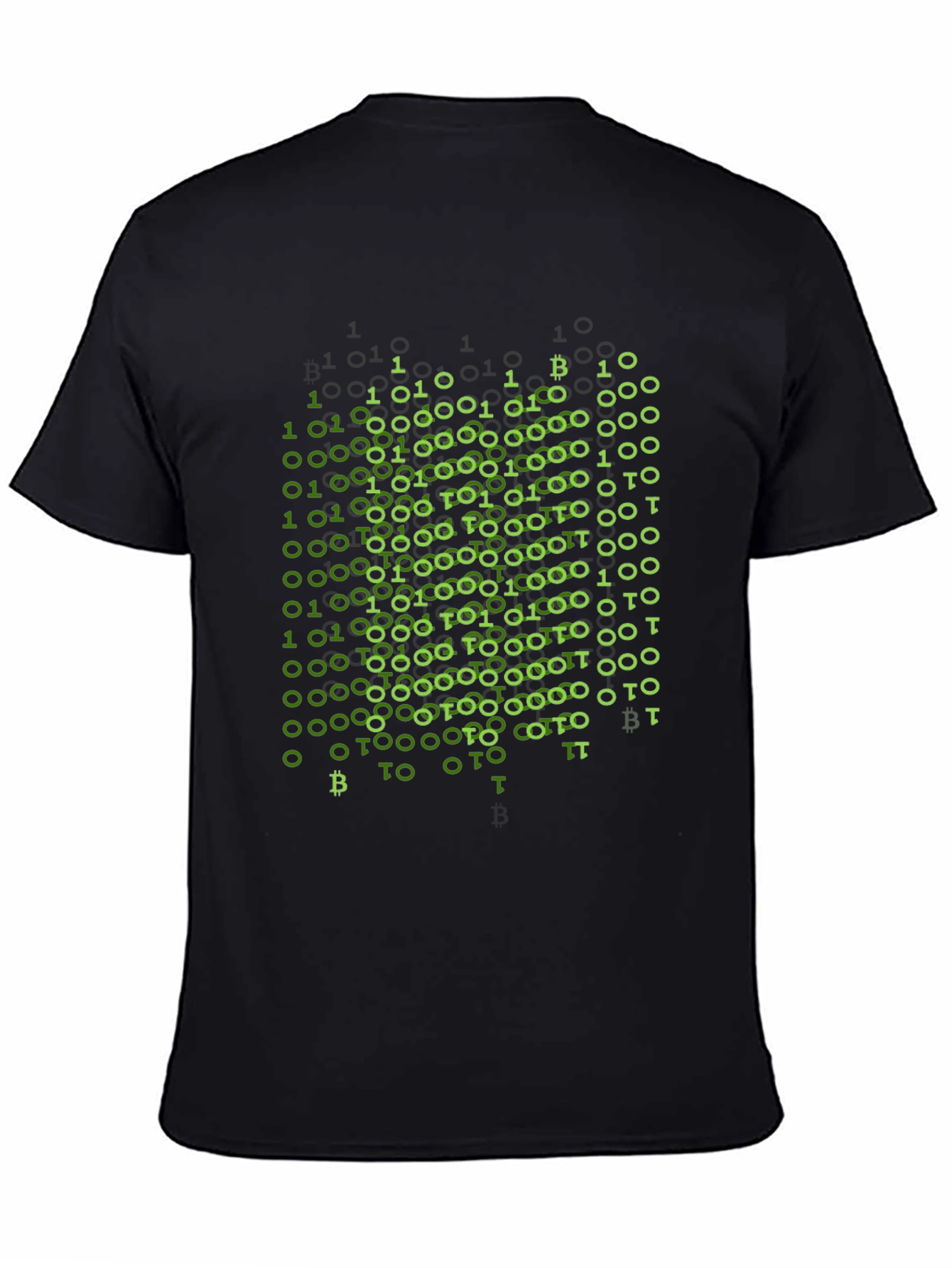 Binary Bitcoin T-Shirt - Crypto Style
