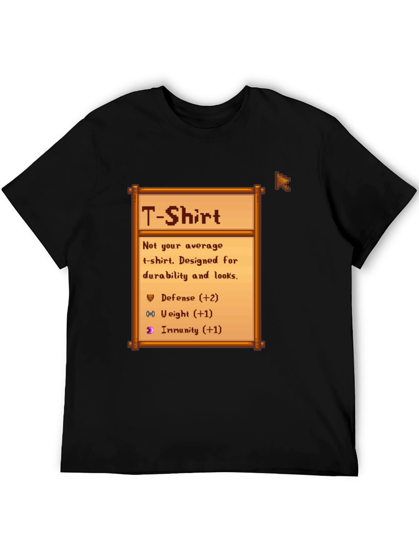 Stardew Valley T-Shirt: Defense Weight & Immunity Boost