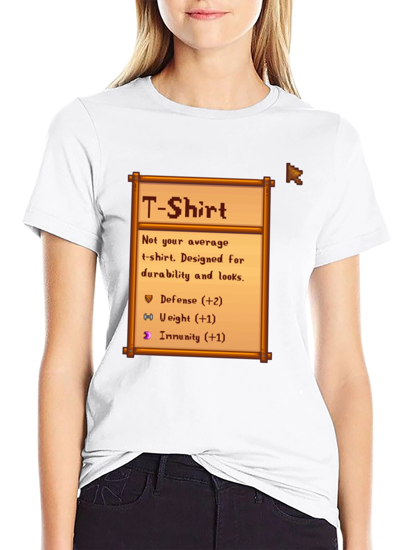 Stardew Valley T-Shirt: Defense Weight & Immunity Boost