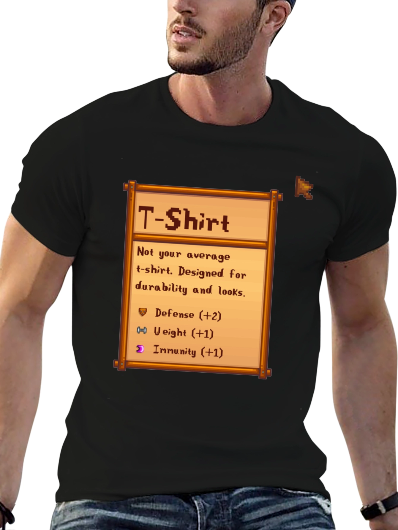 Stardew Valley T-Shirt: Defense Weight & Immunity Boost