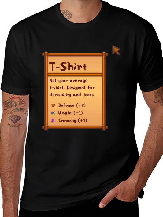 Stardew Valley T-Shirt: Defense Weight & Immunity Boost