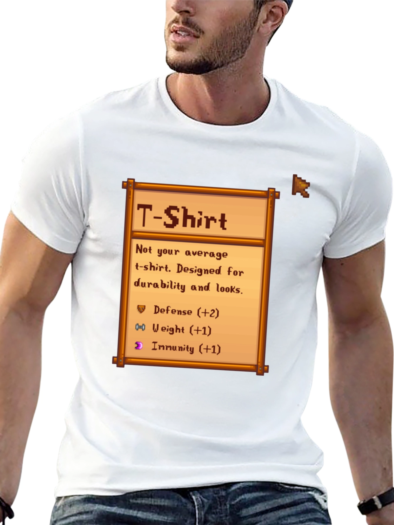 Stardew Valley T-Shirt: Defense Weight & Immunity Boost