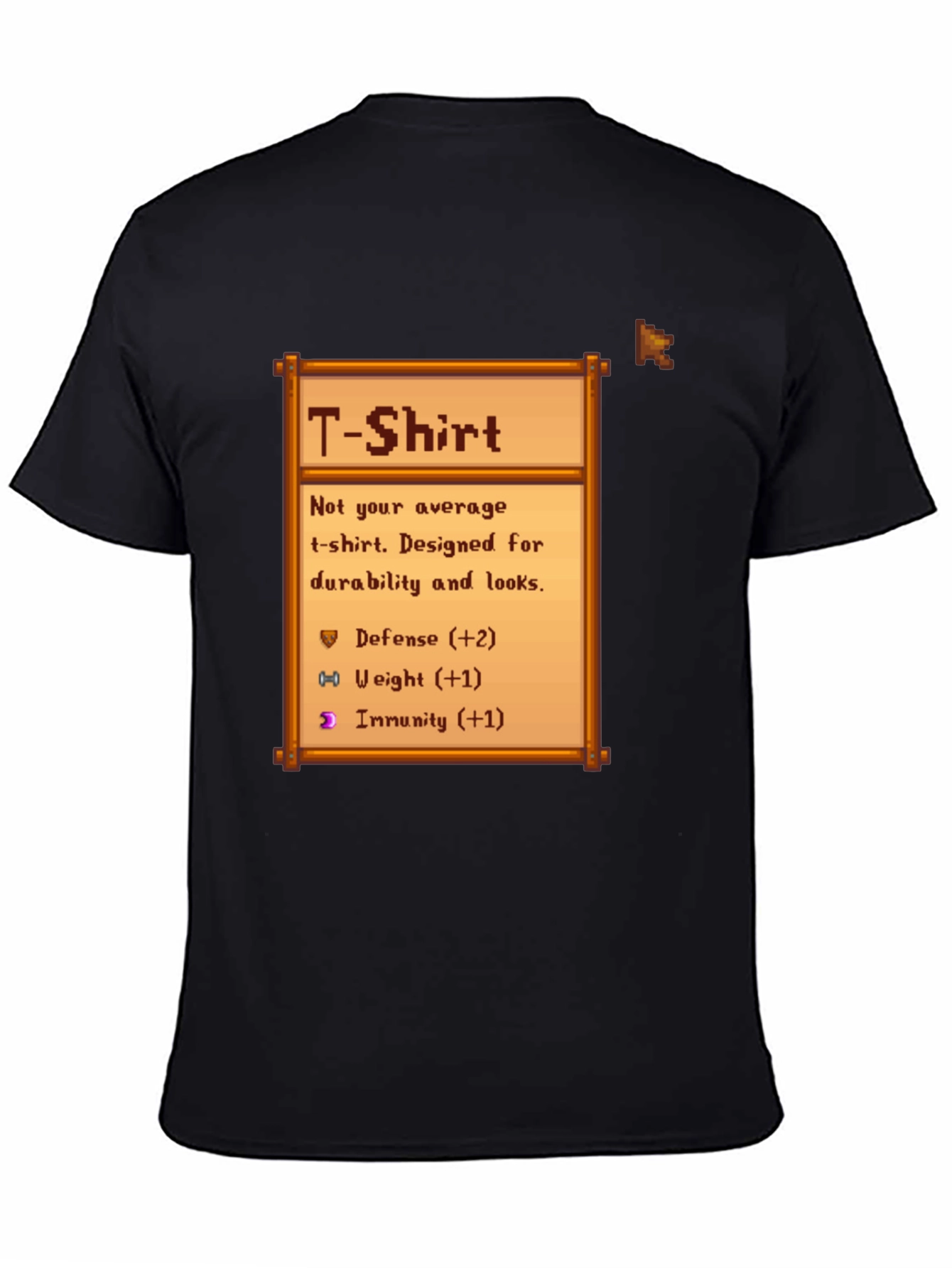 Stardew Valley T-Shirt: Defense Weight & Immunity Boost