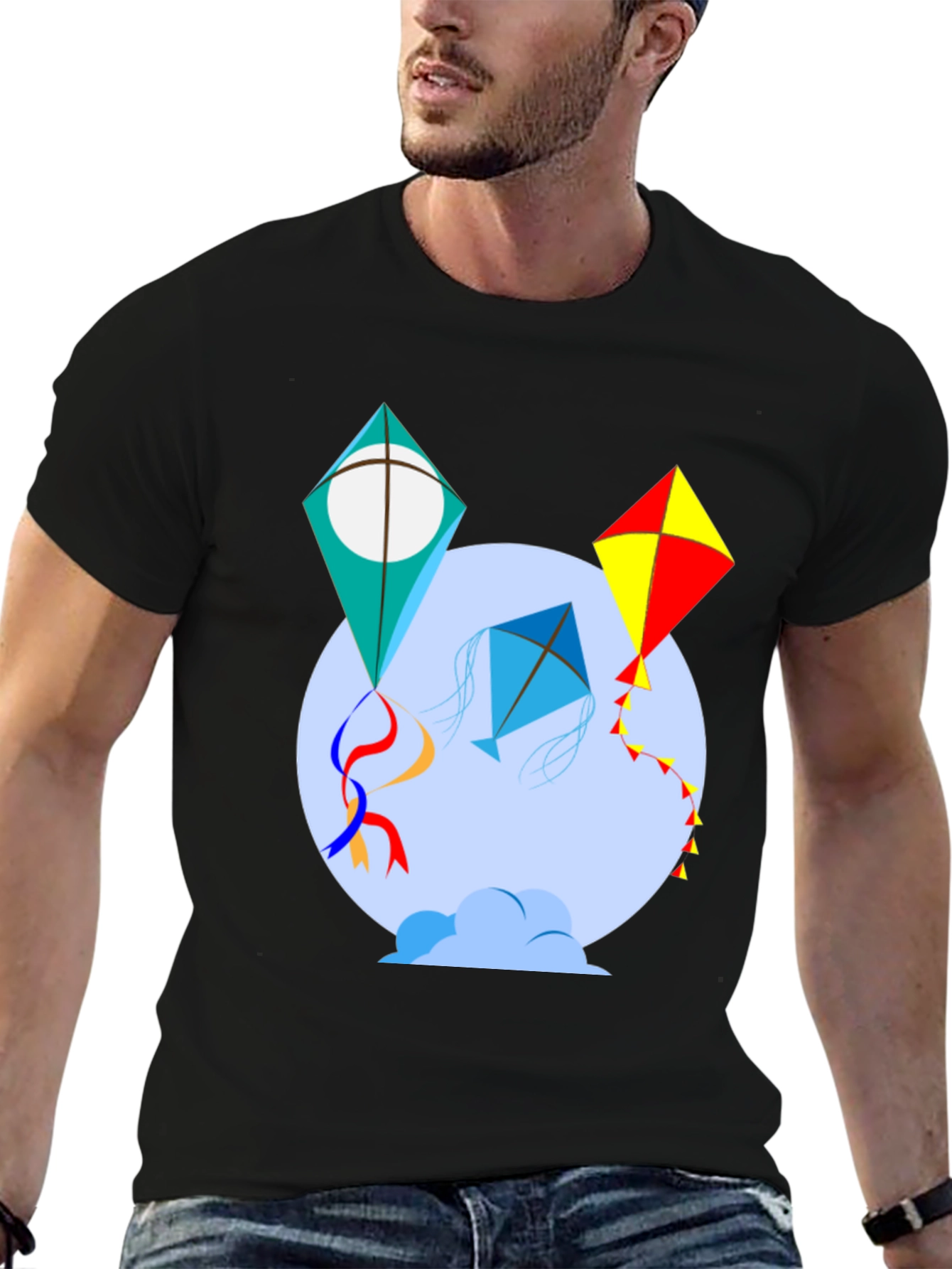 Kite Graphic T-Shirt - Fun & Stylish