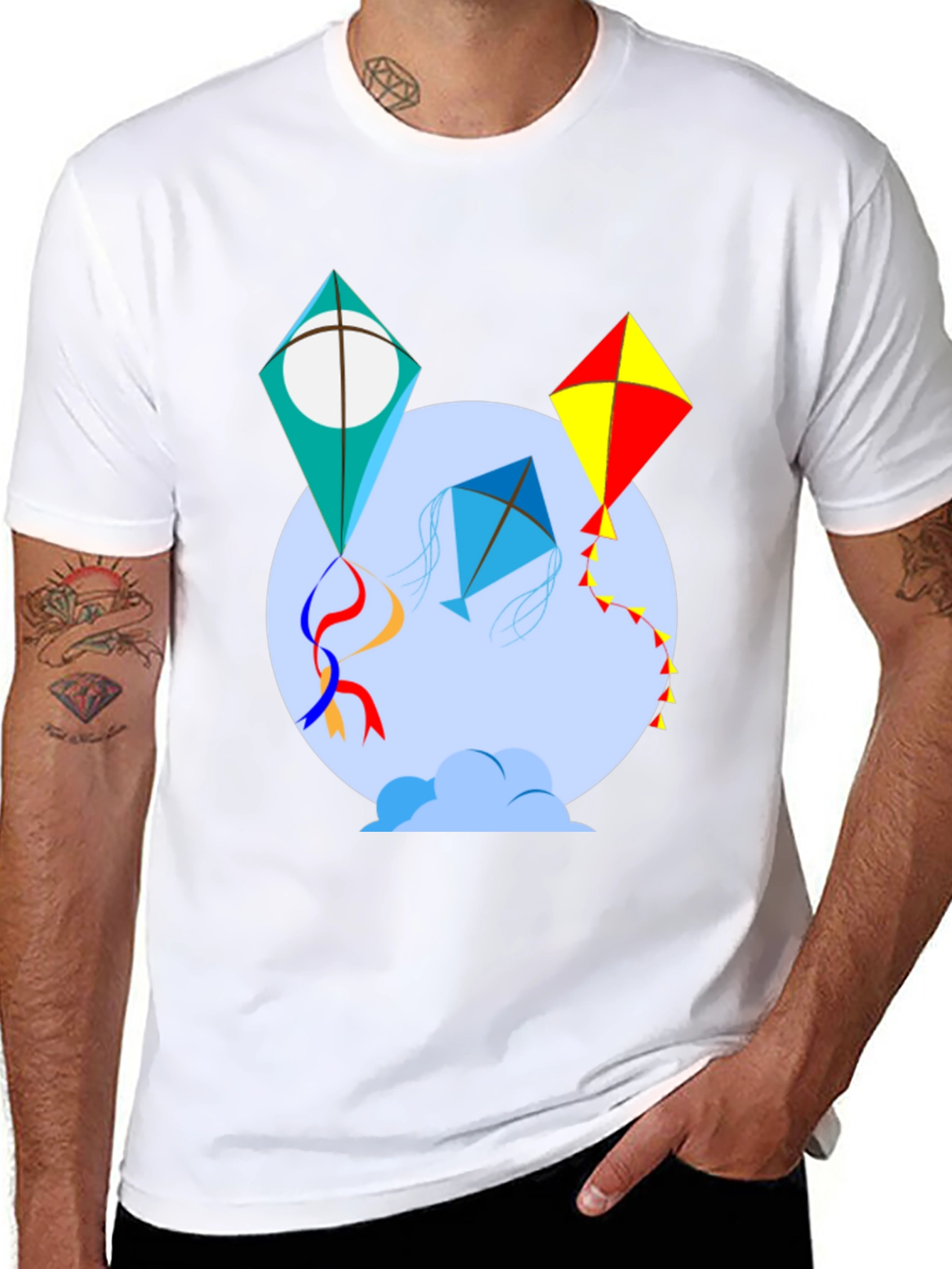 Kite Graphic T-Shirt - Fun & Stylish