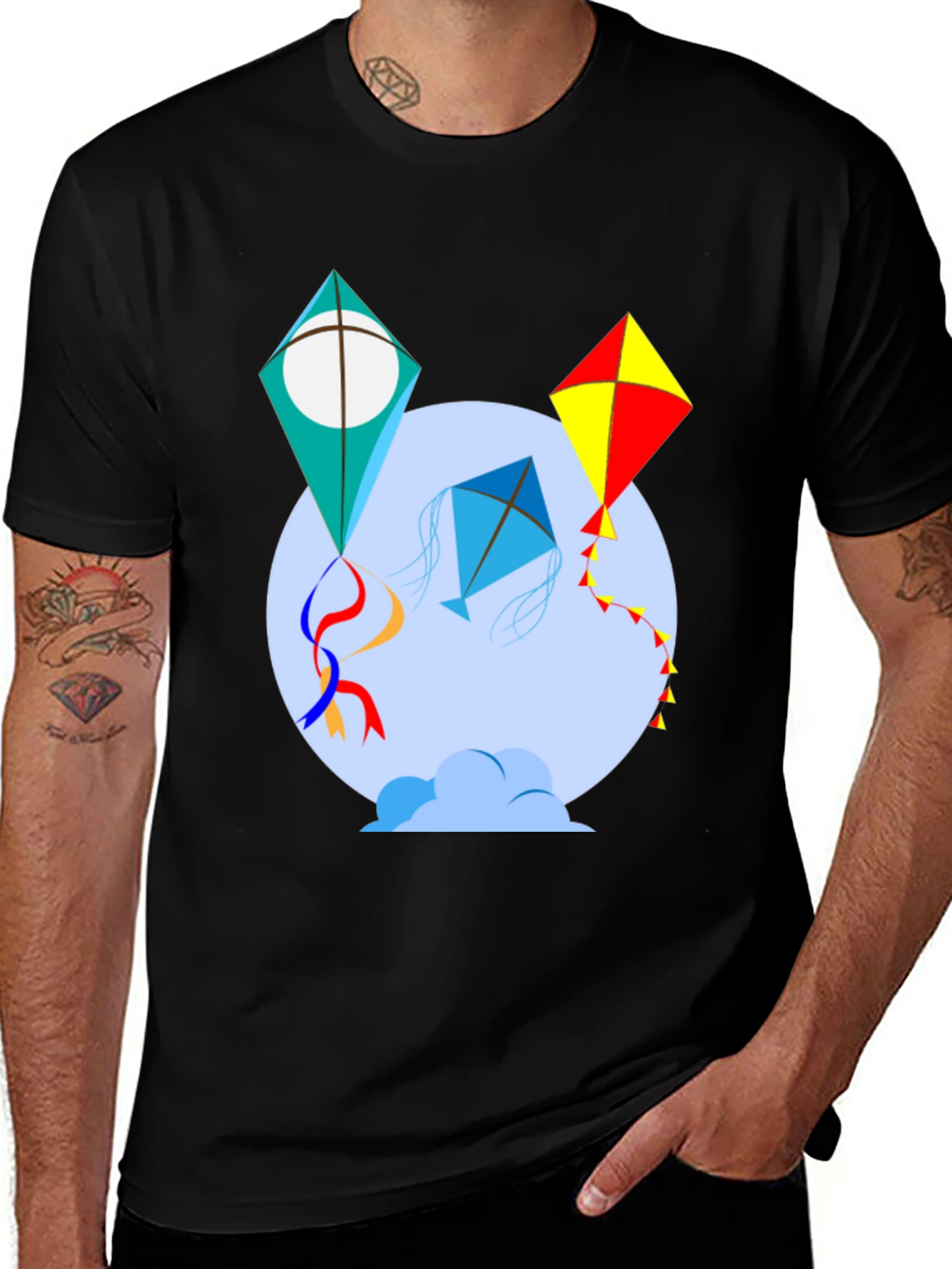Kite Graphic T-Shirt - Fun & Stylish