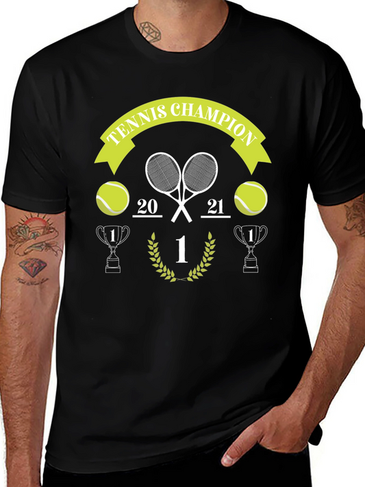 Tennis Champion 2021 Graphic T-Shirt