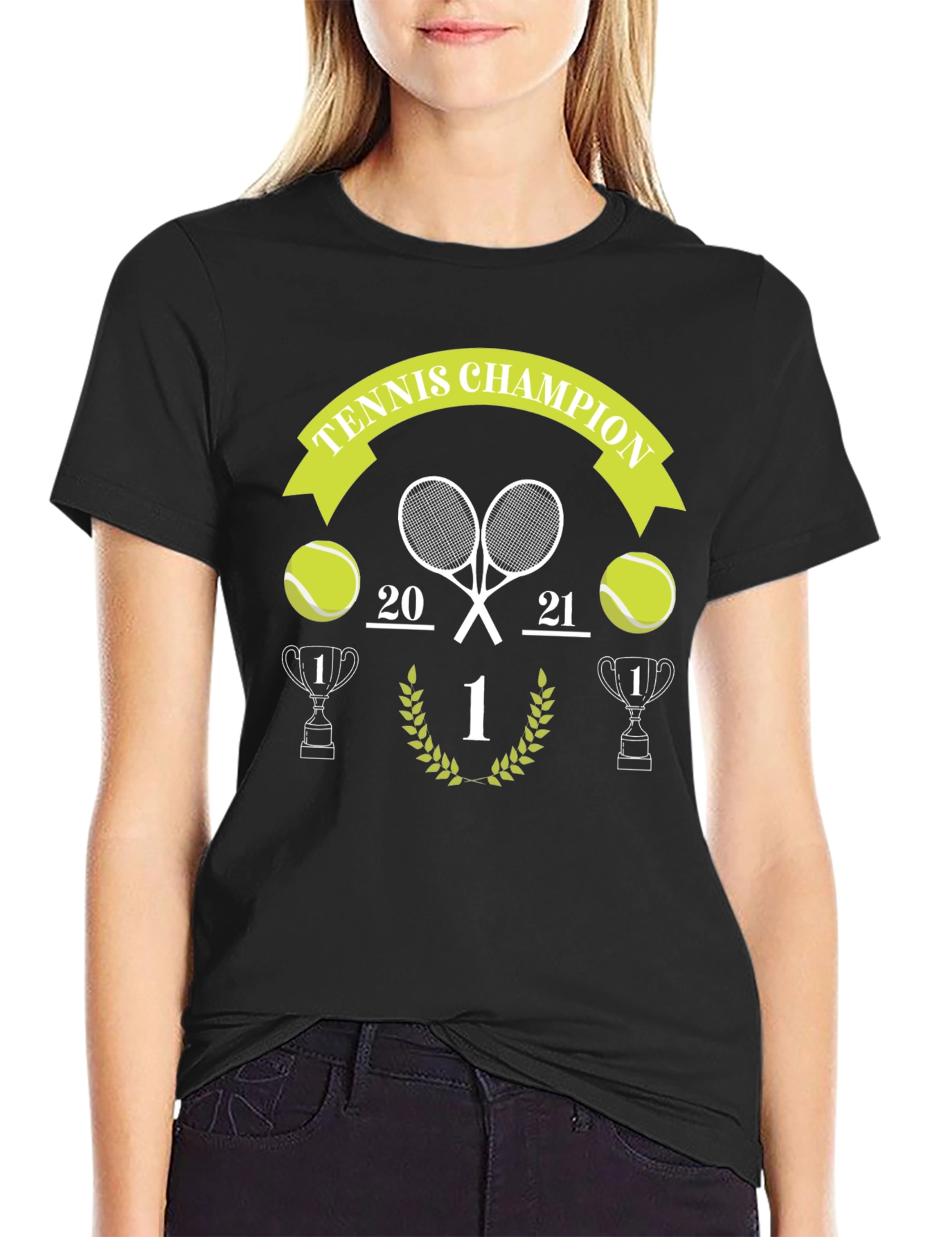 Tennis Champion 2021 Graphic T-Shirt