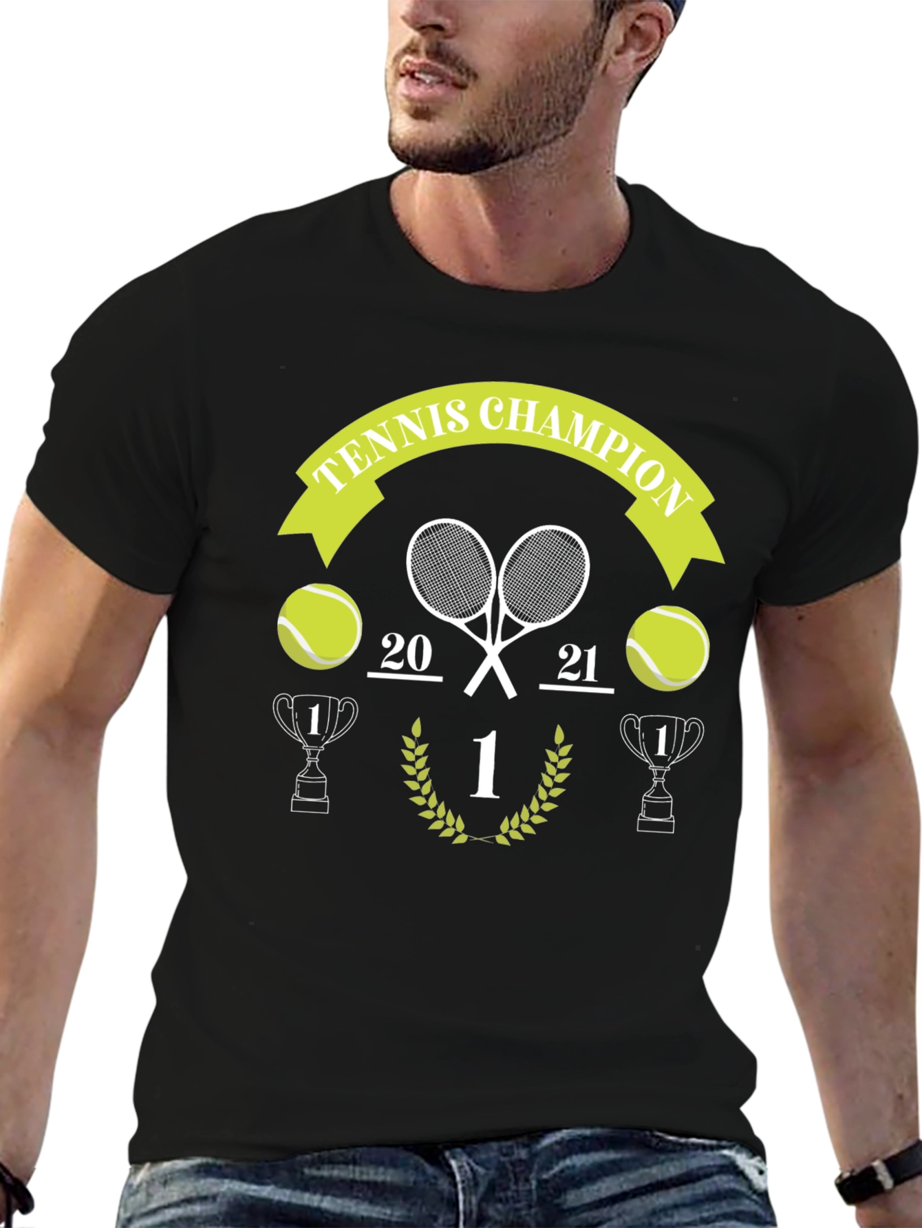 Tennis Champion 2021 Graphic T-Shirt