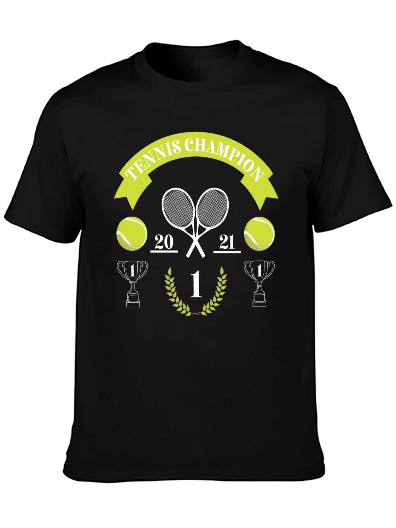 Tennis Champion 2021 Graphic T-Shirt