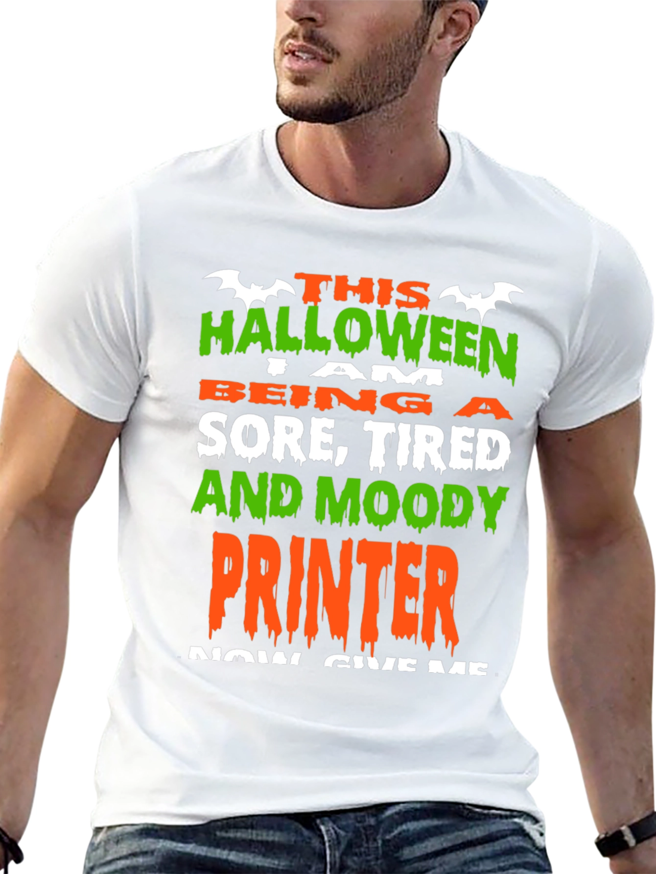 Halloween Printer T-Shirt