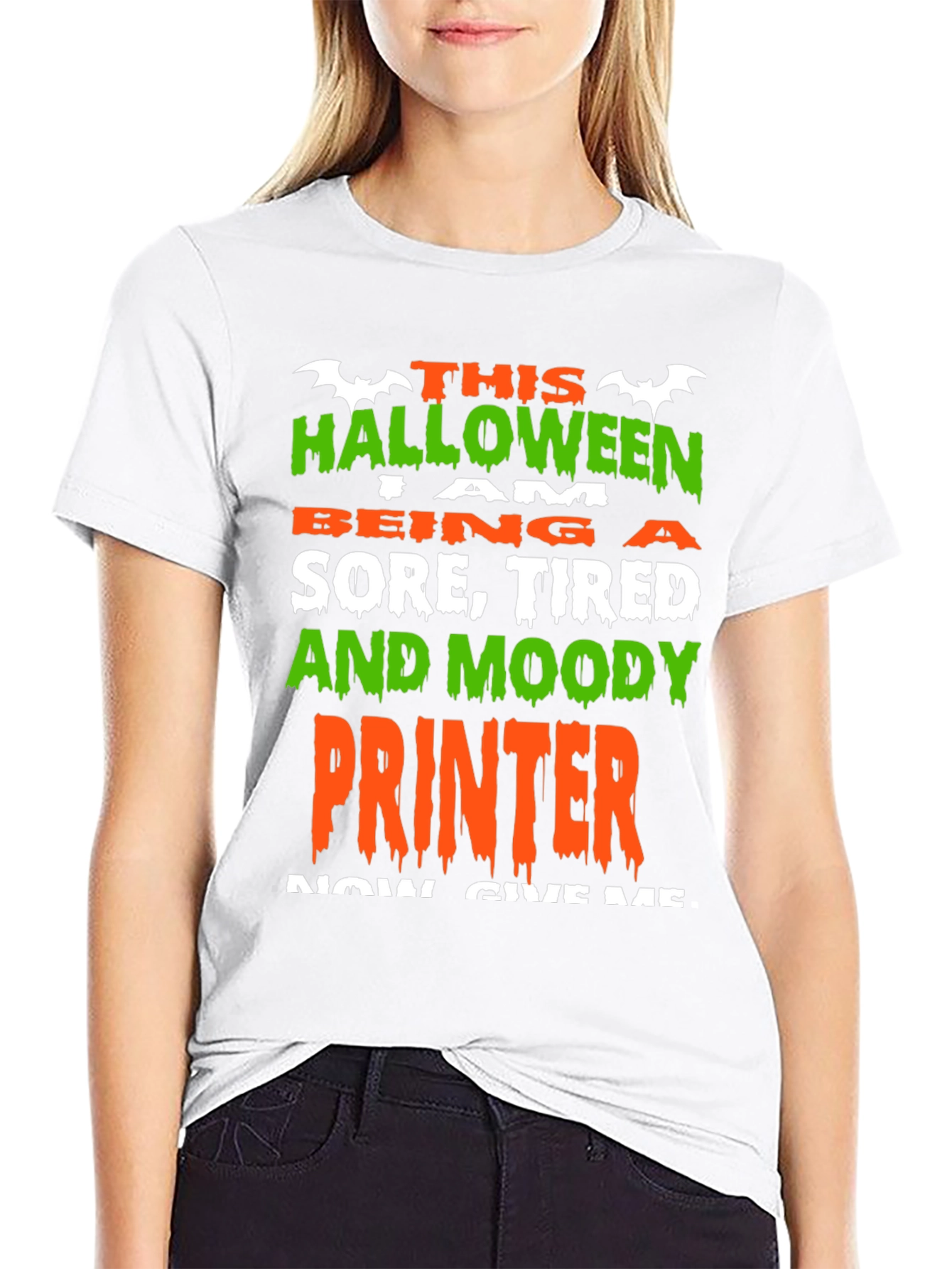 Halloween Printer T-Shirt