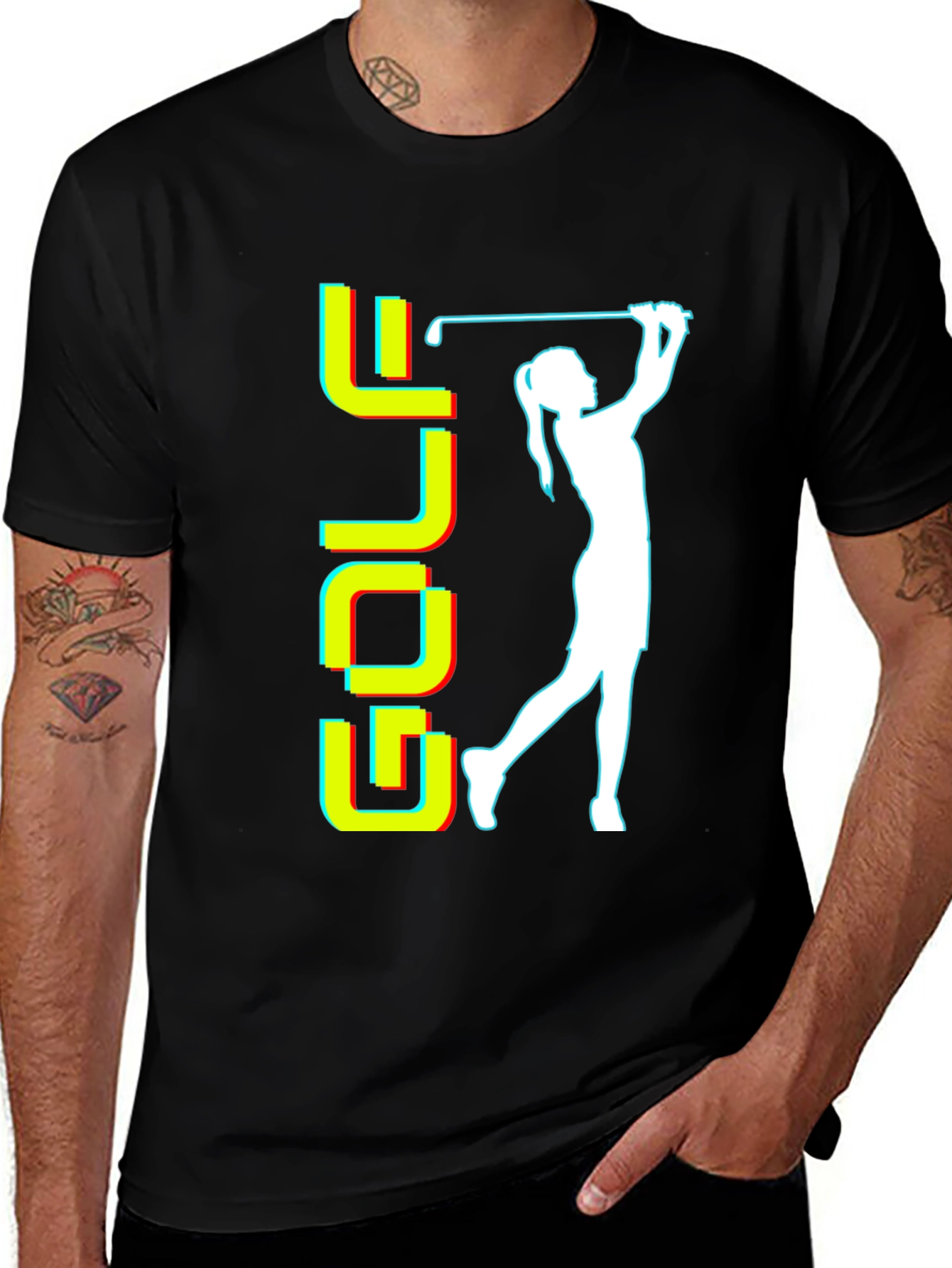 Golf Tee - Sporty Graphic Tee