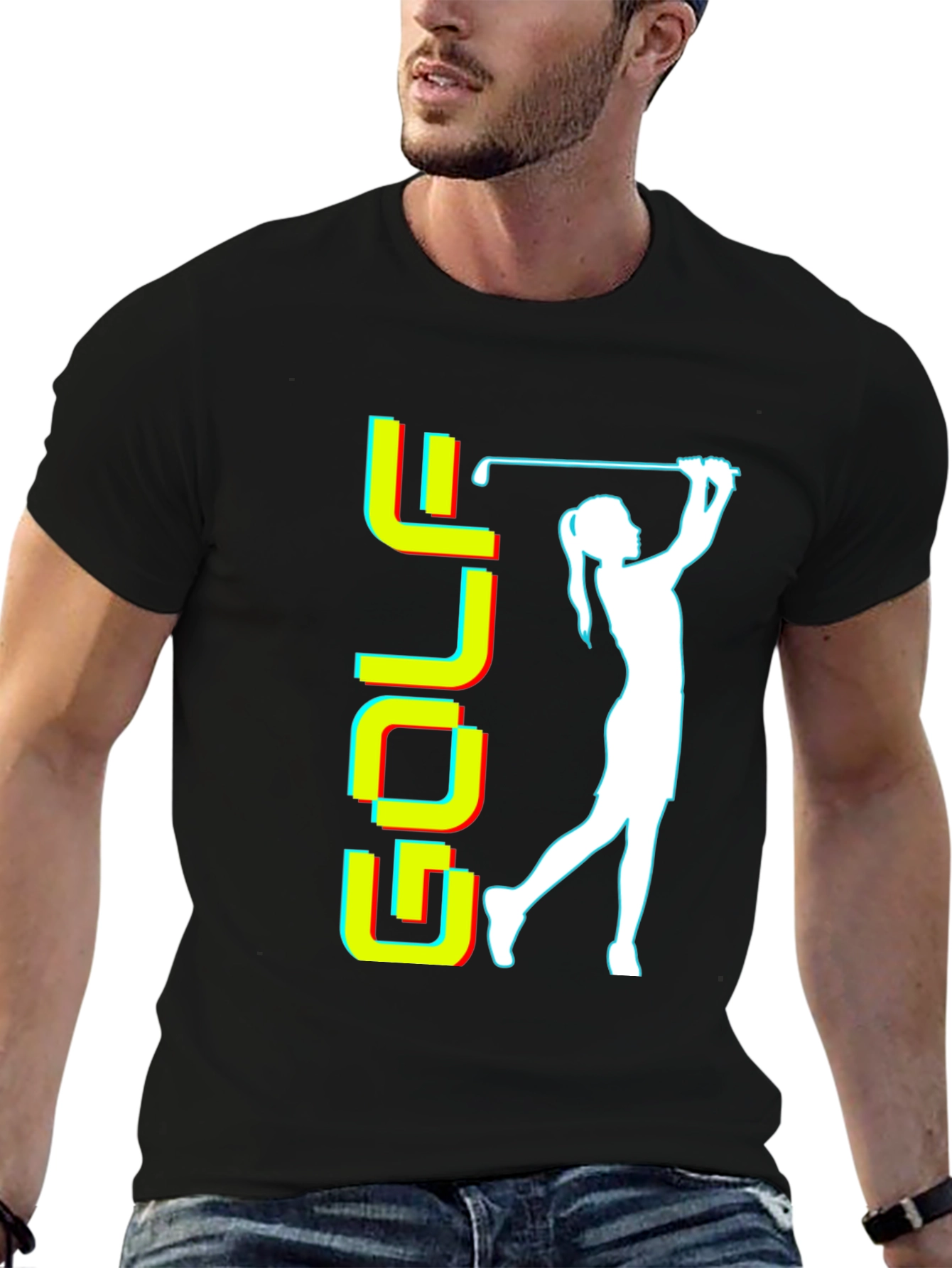 Golf Tee - Sporty Graphic Tee