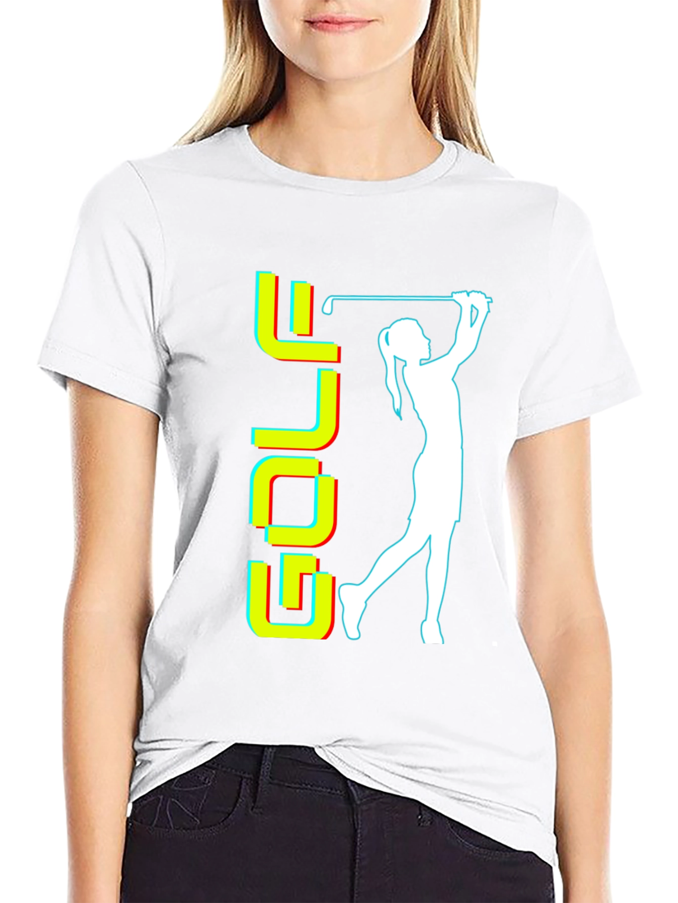 Golf Tee - Sporty Graphic Tee