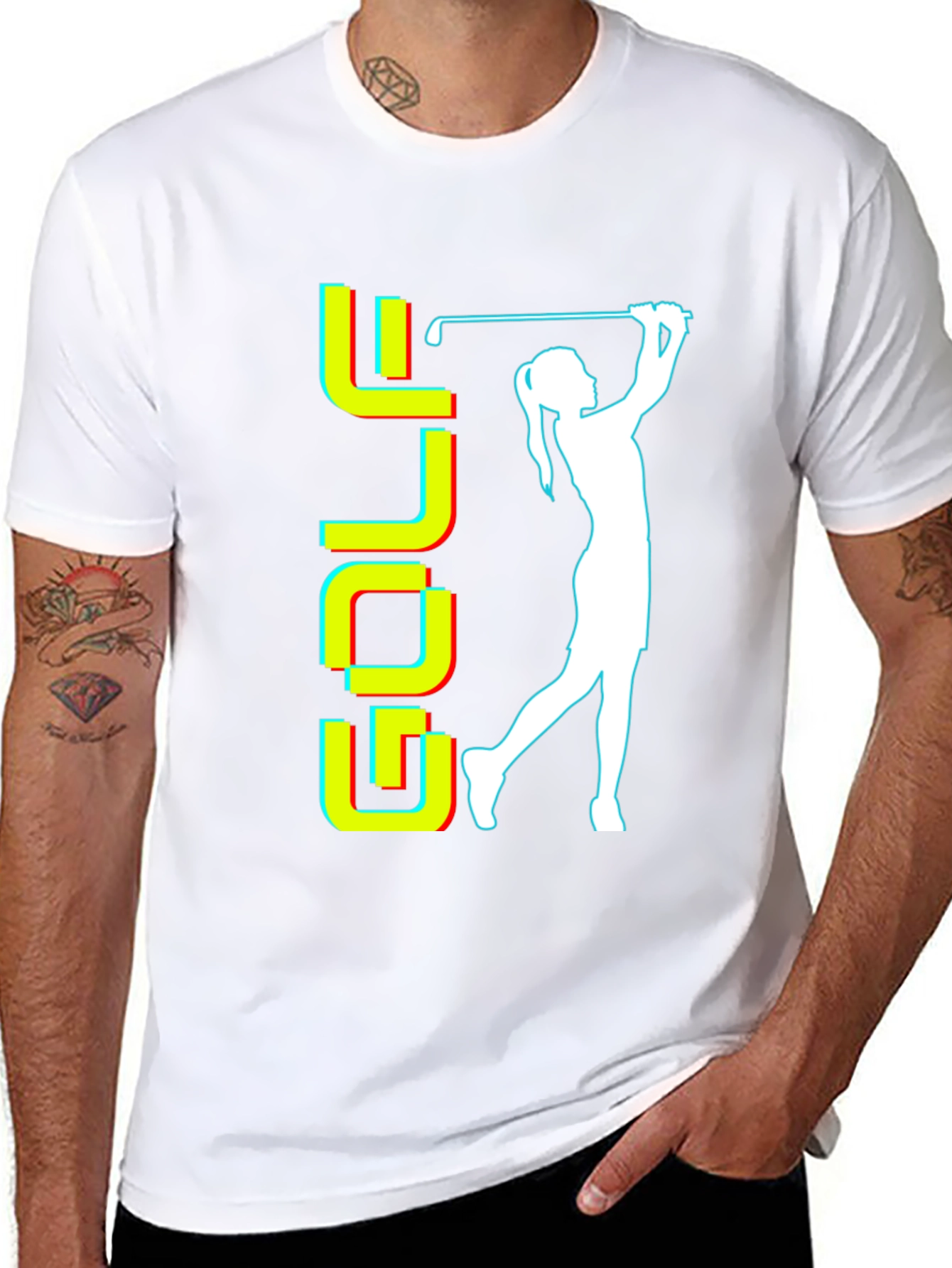 Golf Tee - Sporty Graphic Tee