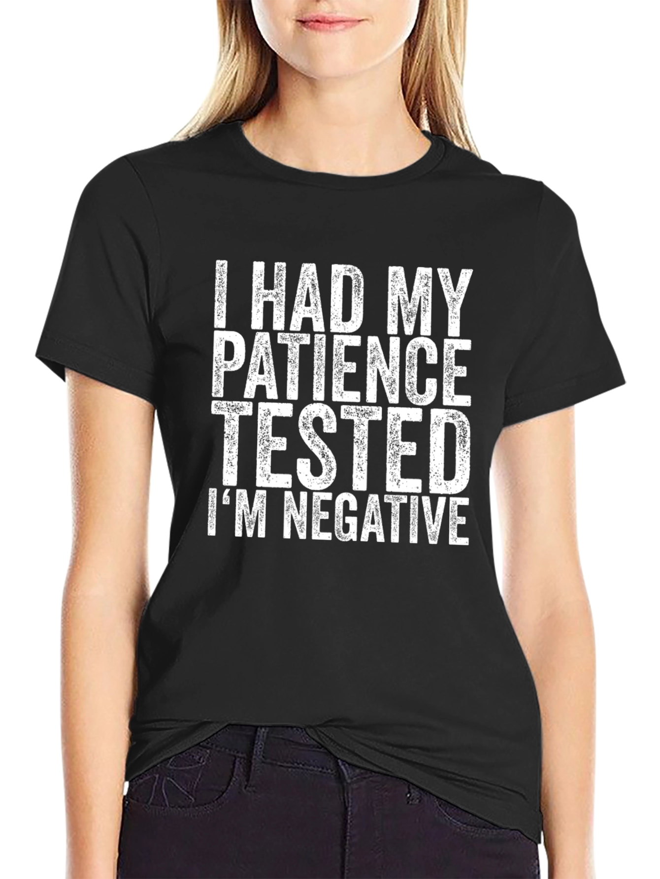 Patience Tested Graphic T-Shirt - Sarcastic Humor Tee