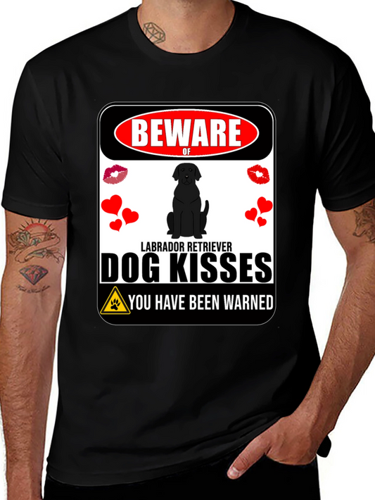Beware of Labrador Kisses Graphic Tee