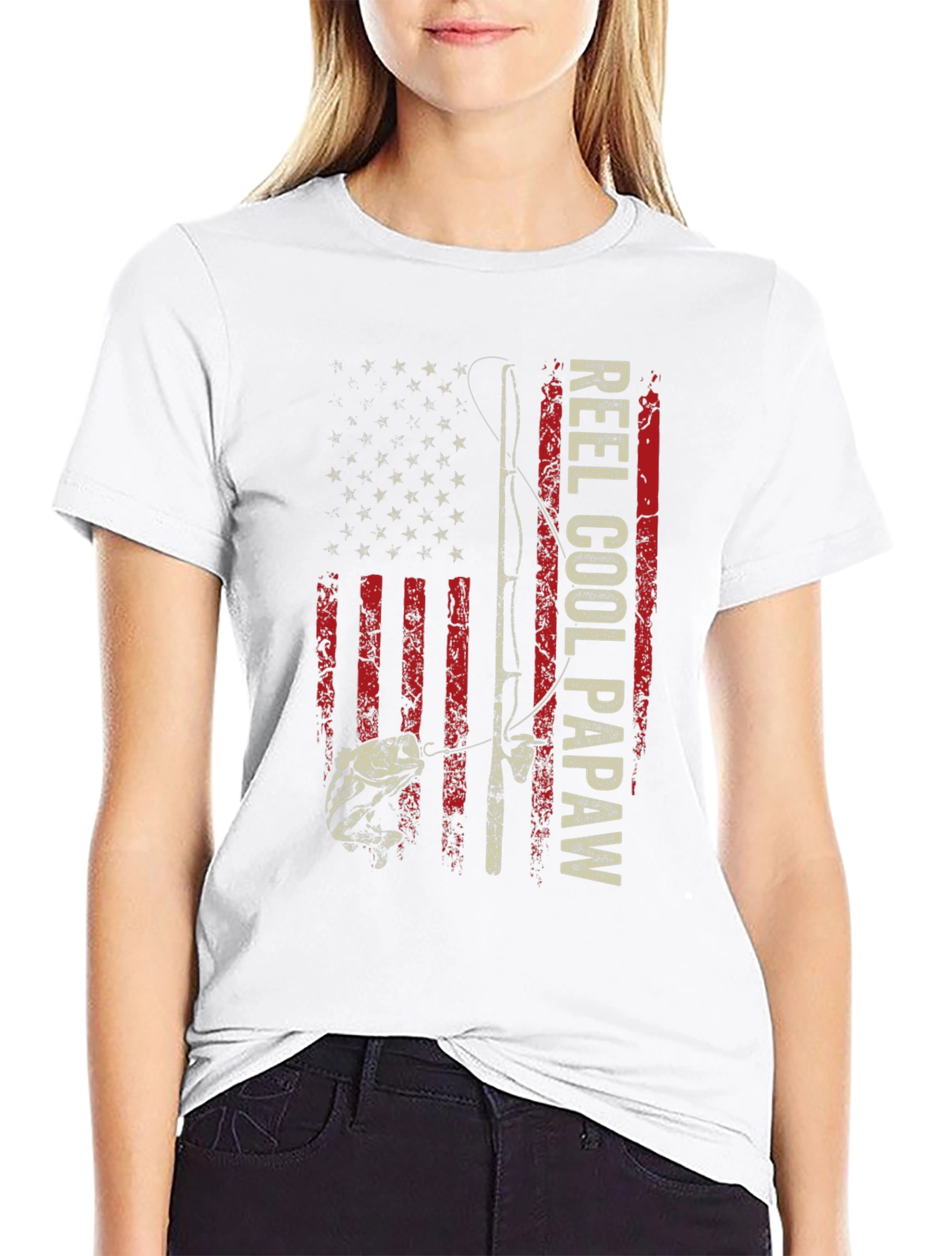 Reel Cool Papaw Fishing T-Shirt