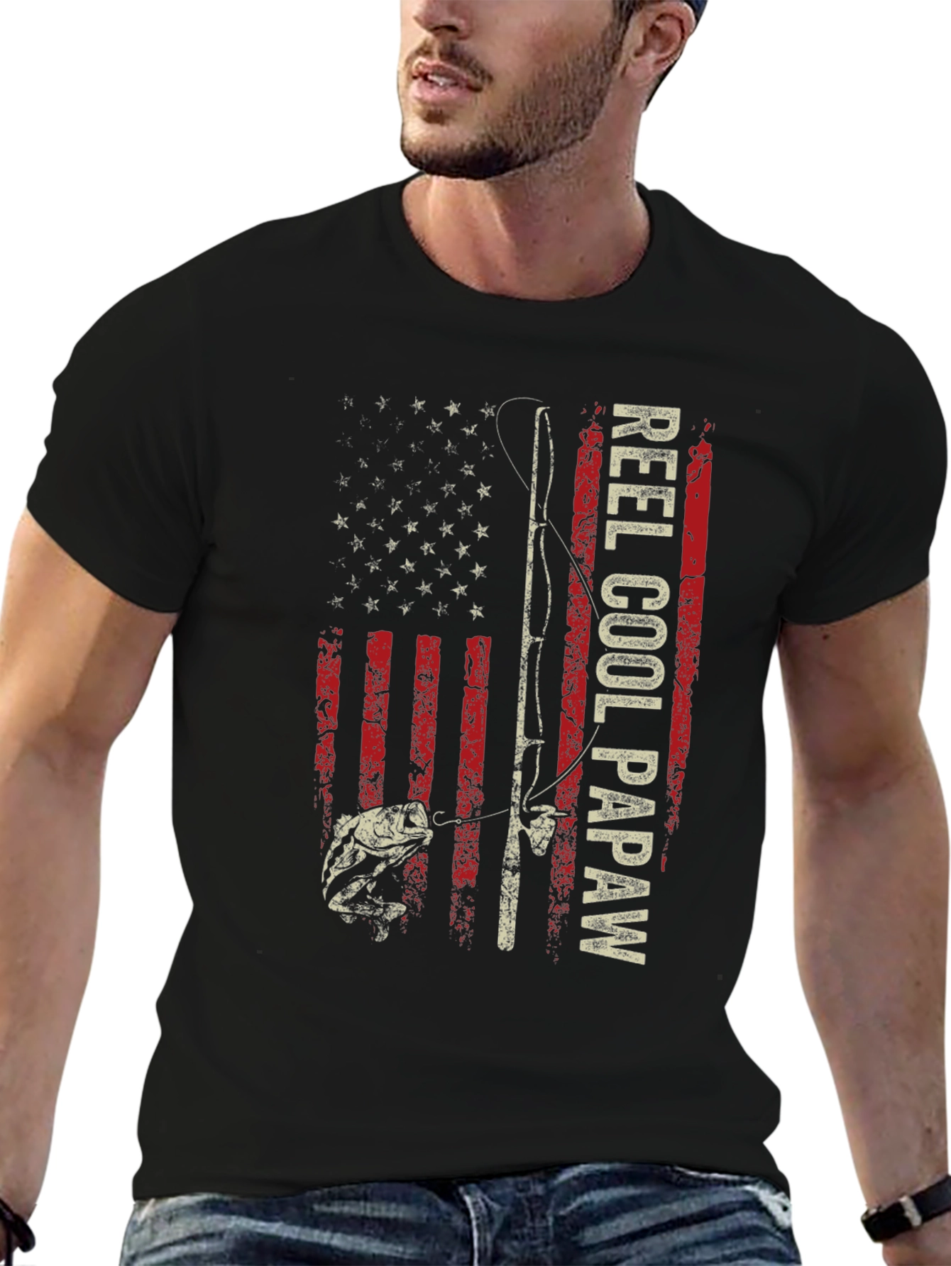 Reel Cool Papaw Fishing T-Shirt