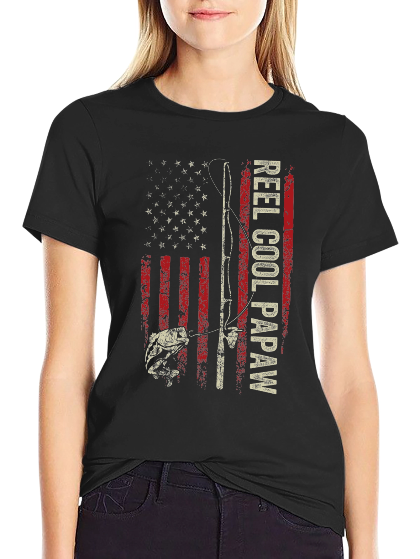 Reel Cool Papaw Fishing T-Shirt