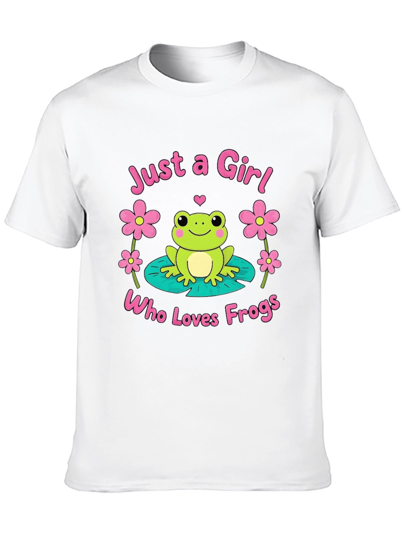 Just A Girl Who Loves Frogs T-Shirt