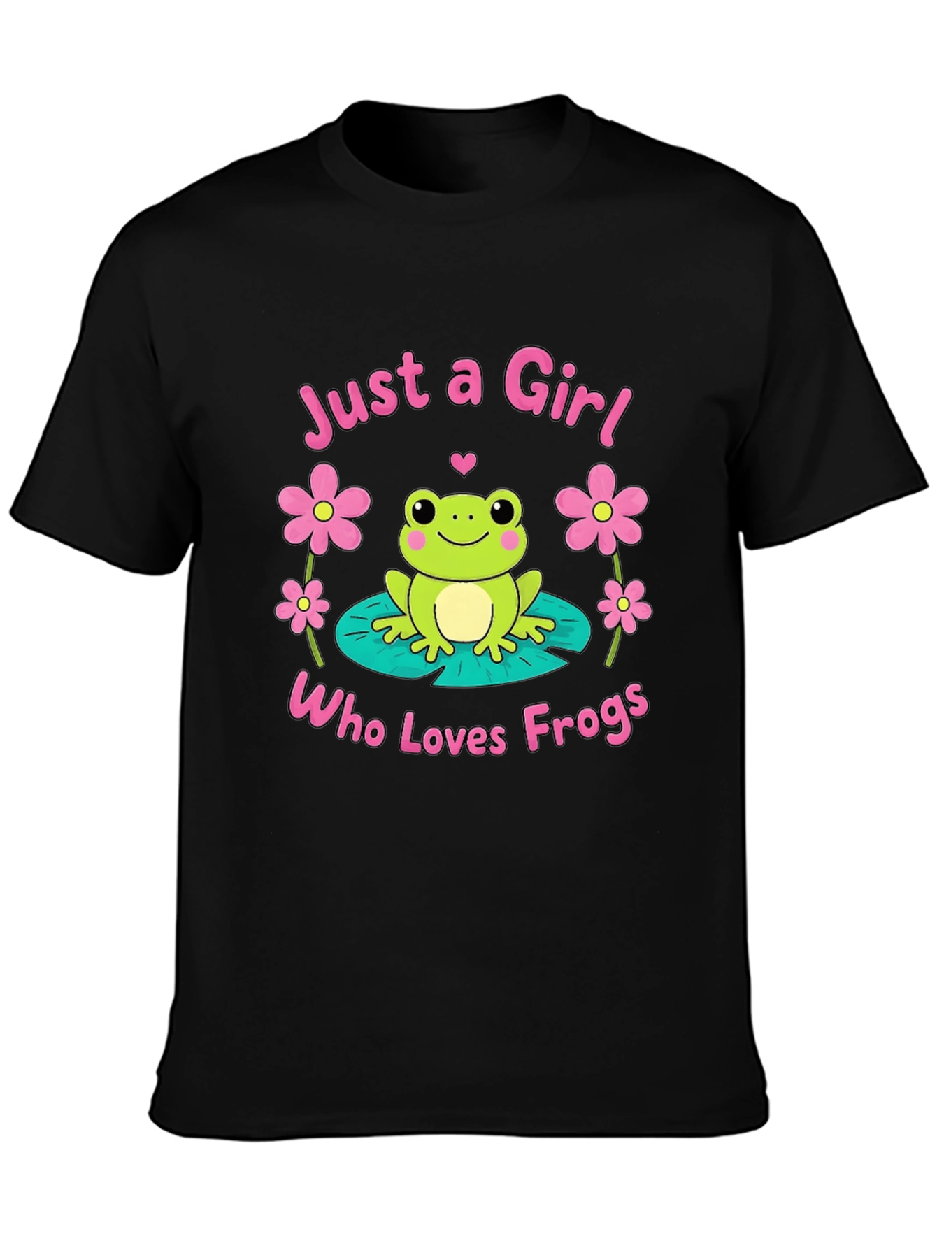 Just A Girl Who Loves Frogs T-Shirt