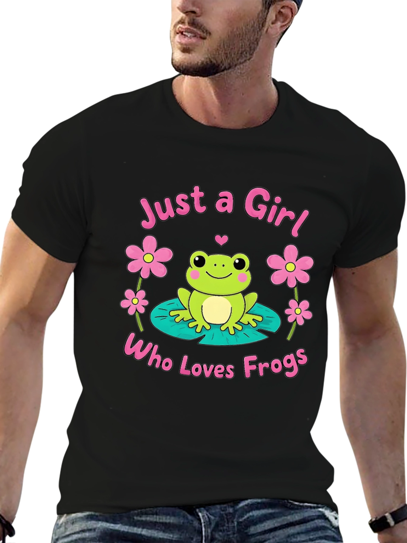 Just A Girl Who Loves Frogs T-Shirt