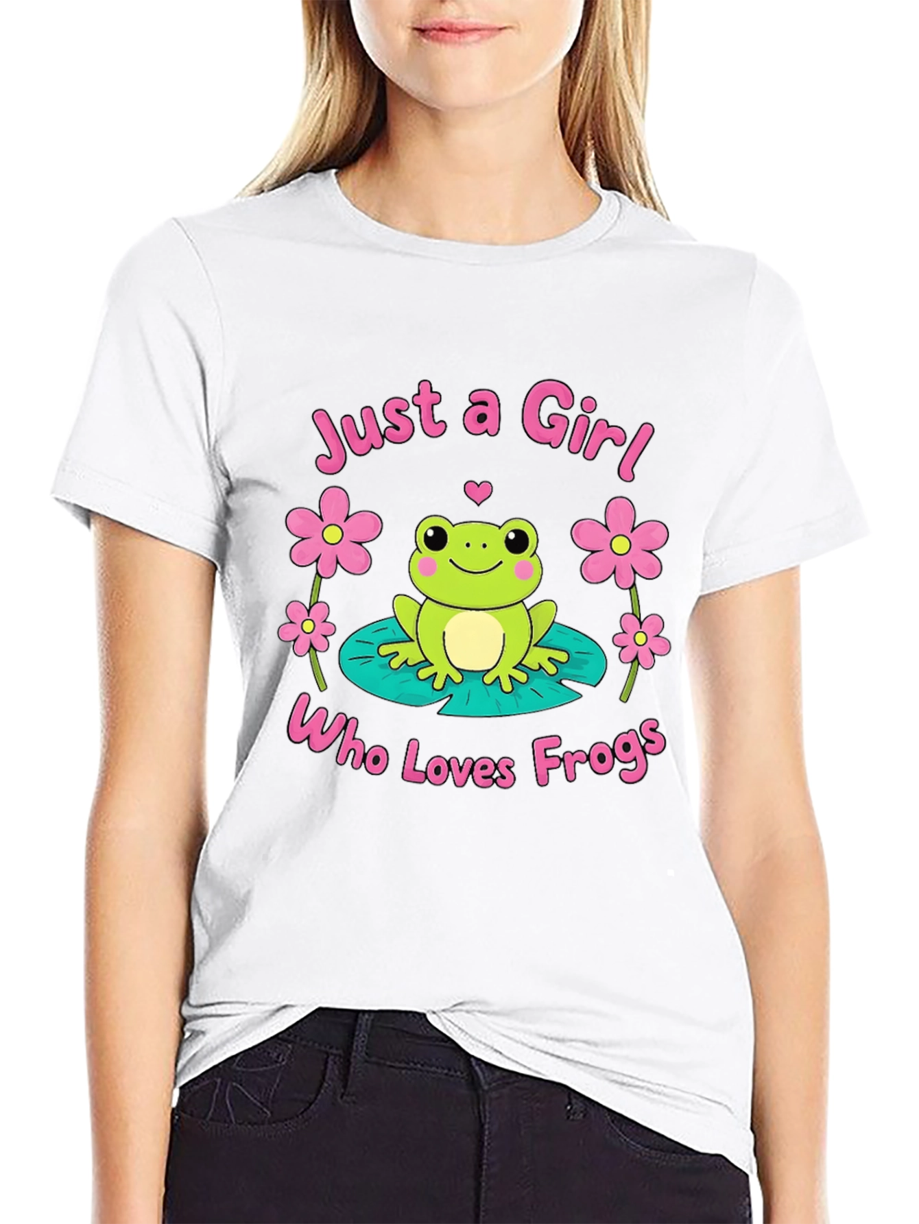 Just A Girl Who Loves Frogs T-Shirt