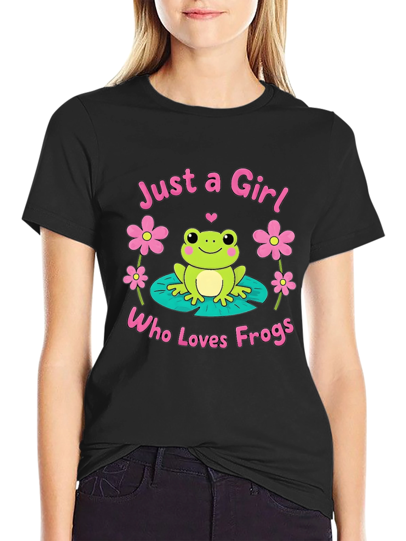 Just A Girl Who Loves Frogs T-Shirt