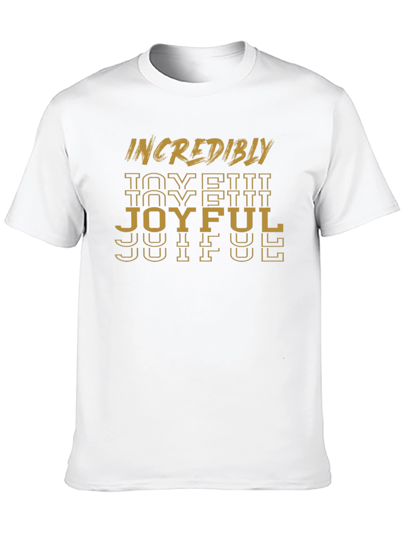 Incredibly Joyful Graphic T-Shirt - Black