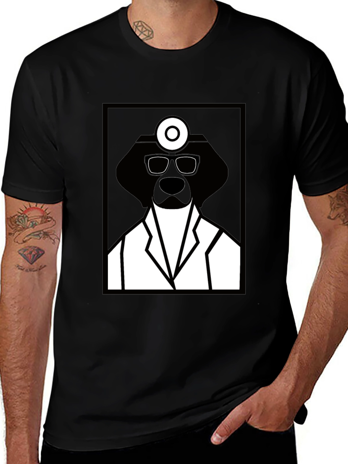 Dogtor Funny Graphic Tee