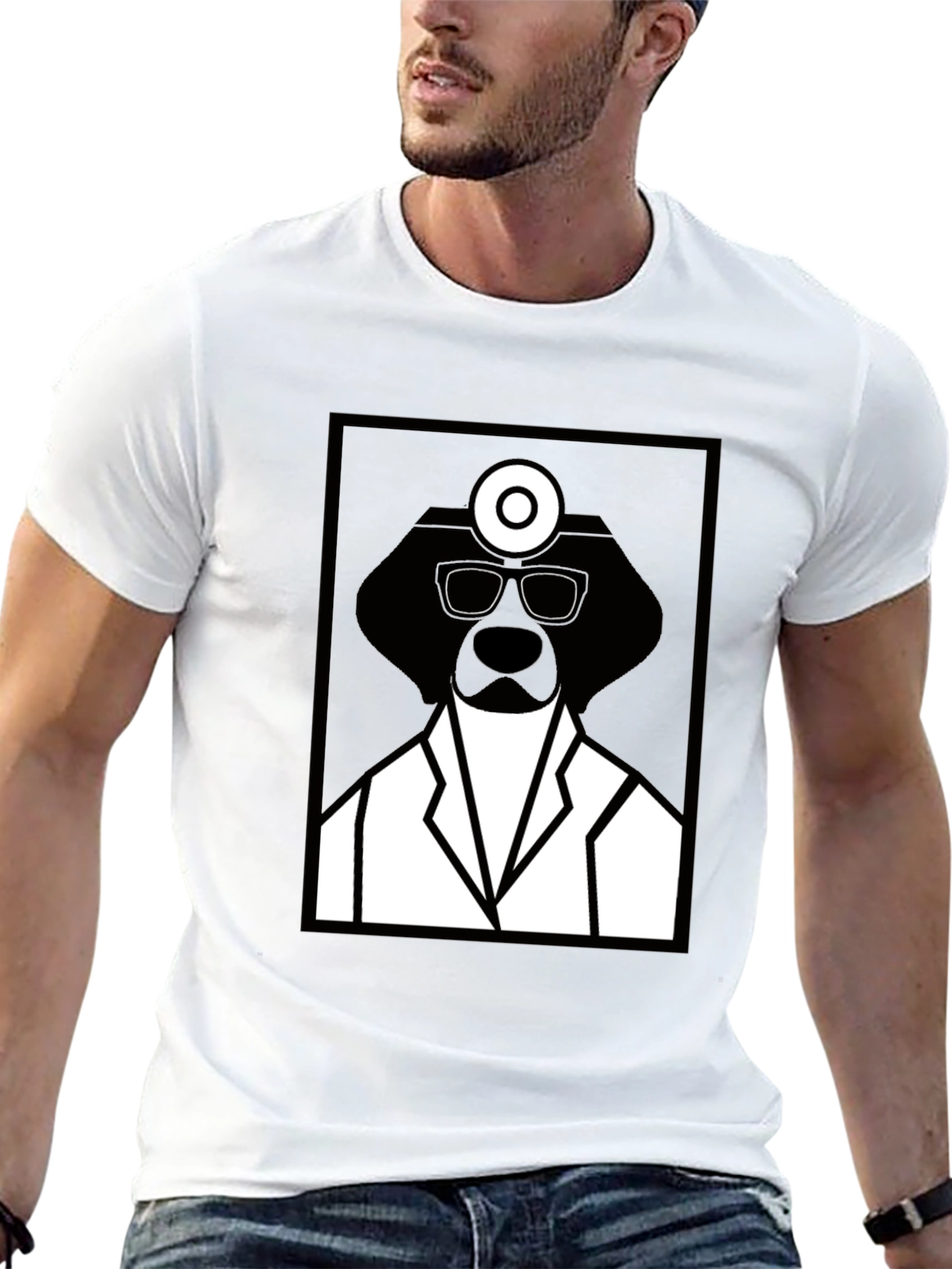 Dogtor Funny Graphic Tee