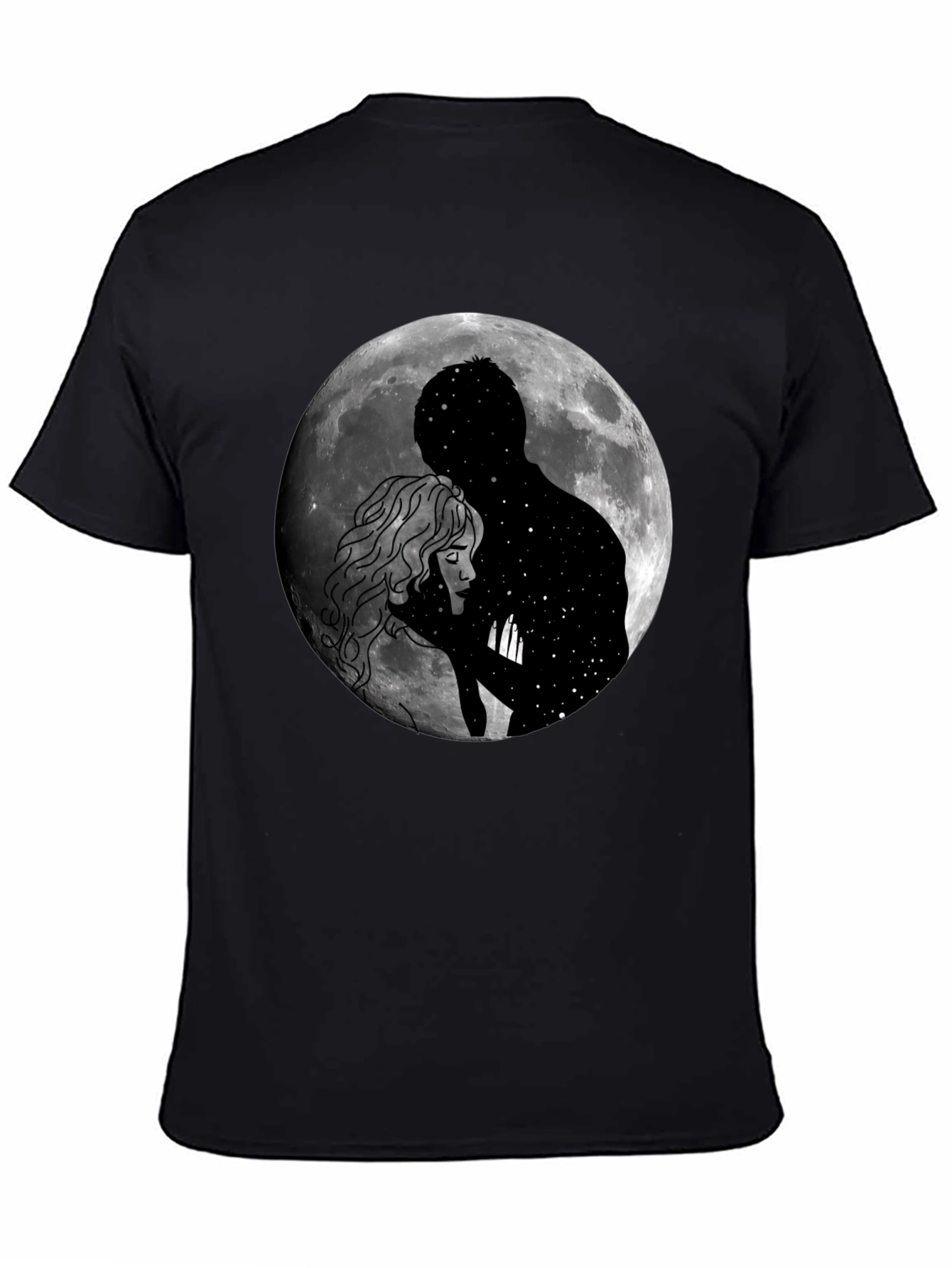 Moonlit Embrace Graphic T-Shirt